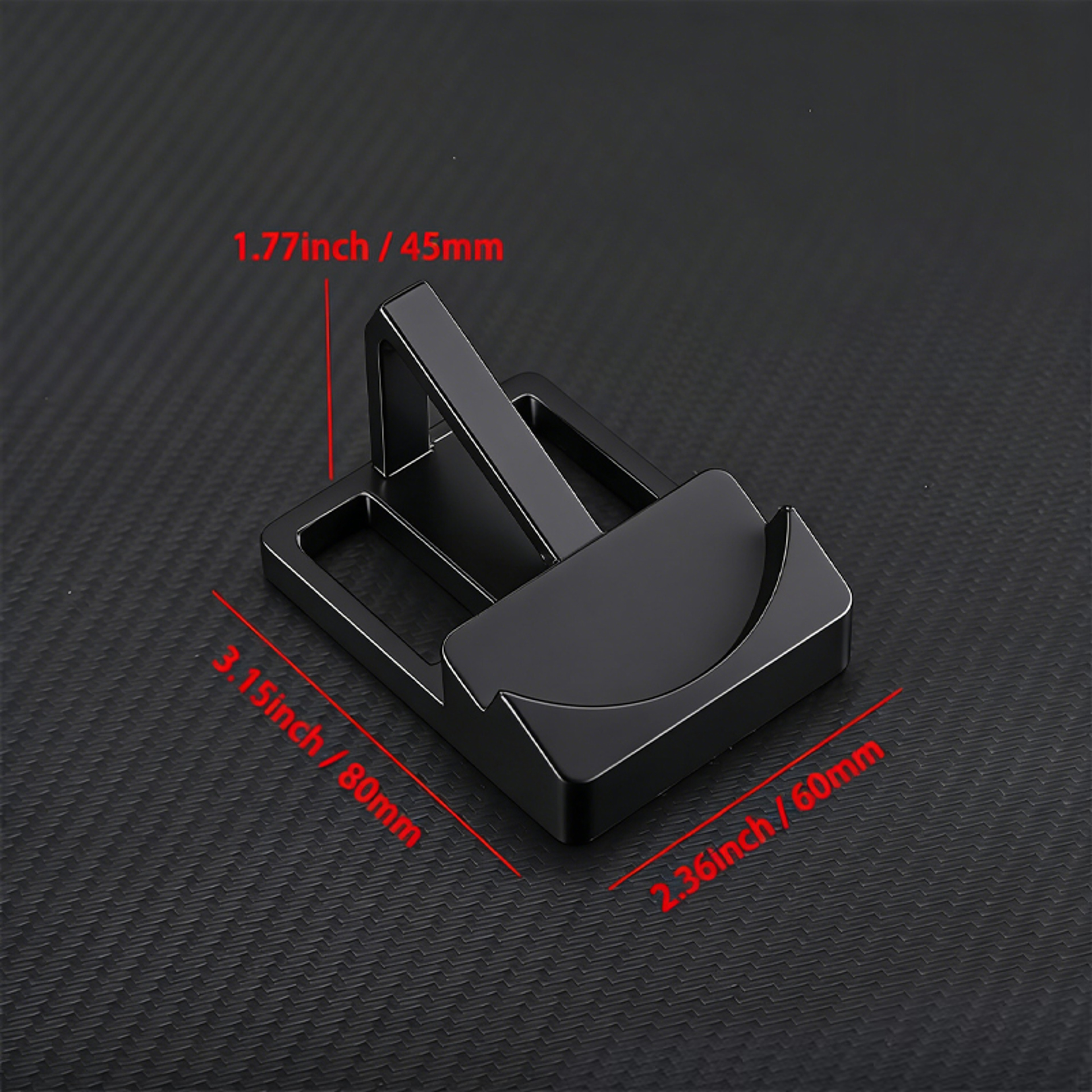 Adjustable Acrylic Mouse Display Stand And Keyboard Holder For Organized Desk Setup 6