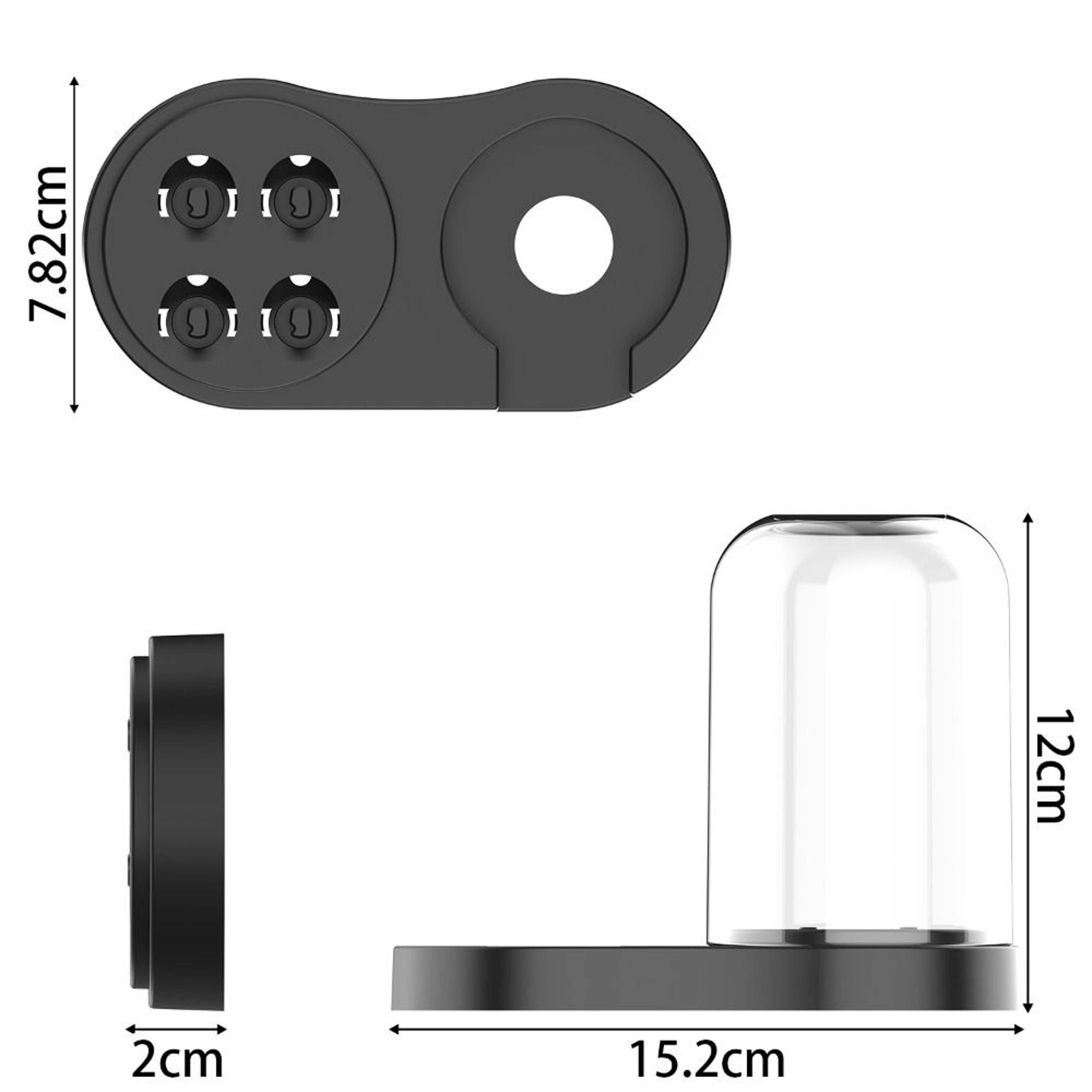 Organizer Electric Toothbrush Holder Dustproof Universal Toothbrush Bracket Durable for Oral B iO Series & EB Round Head Series – view 6