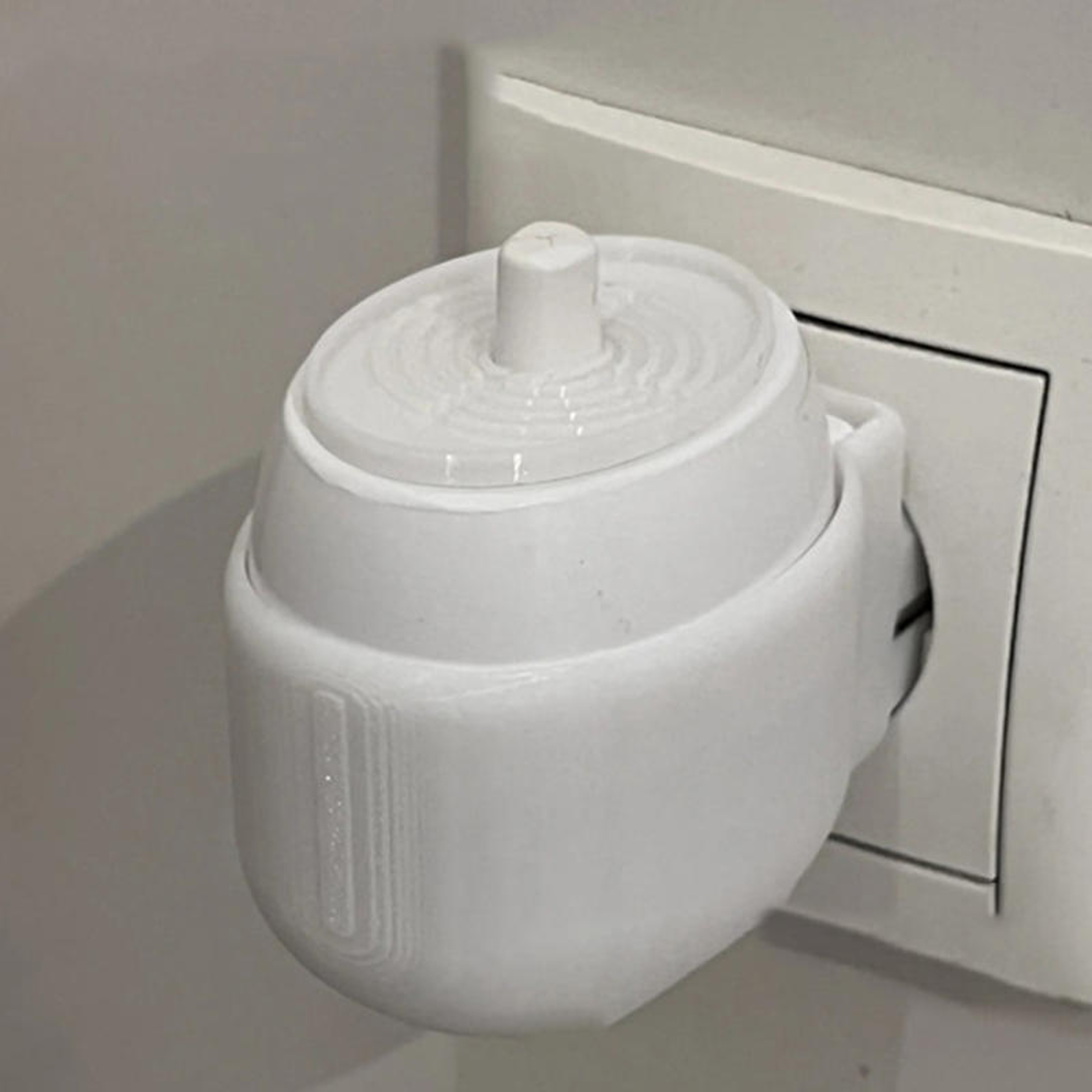 Electric Toothbrush Stand Holder with Charging Base Pad and Brush Head Organizer – view 4
