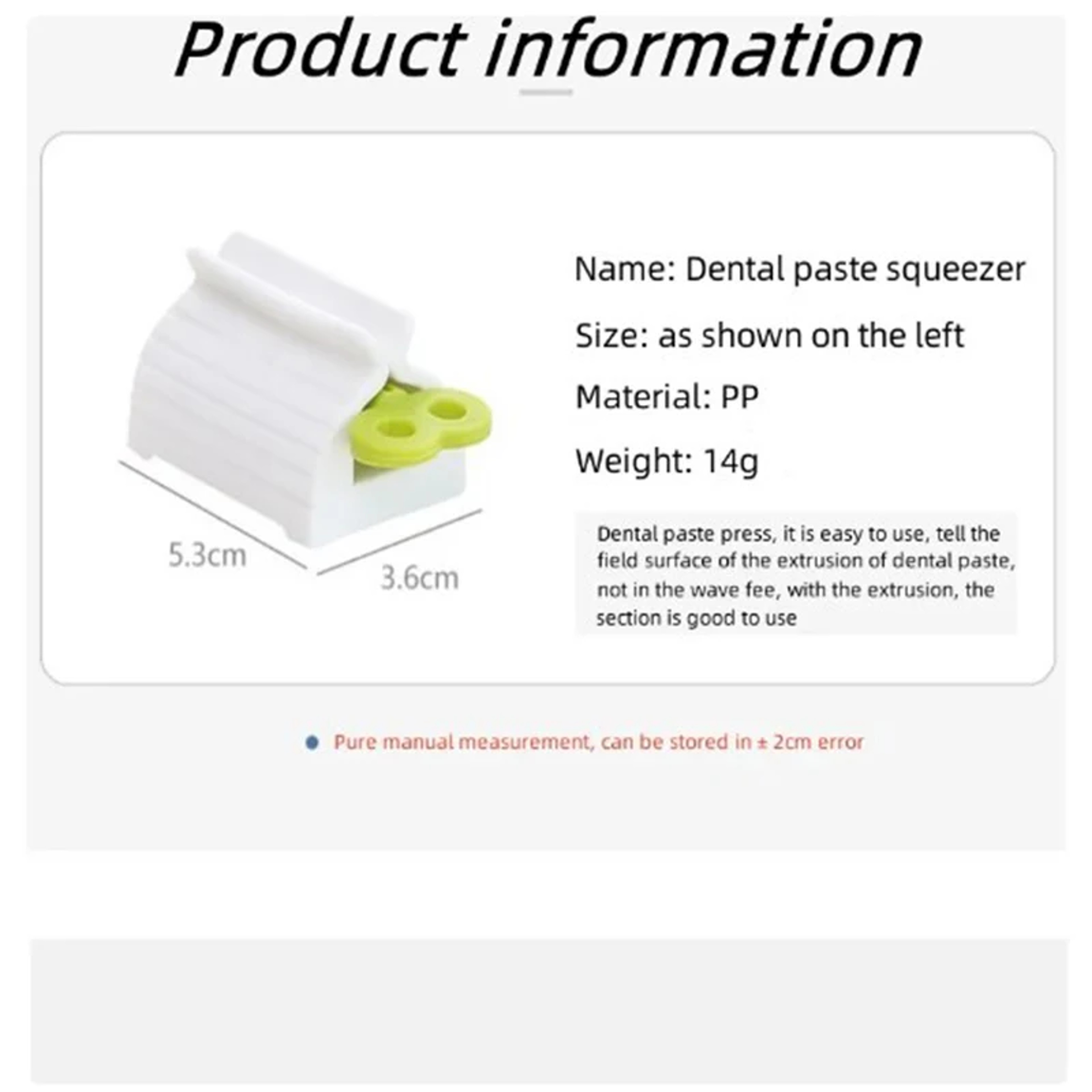 Rolling Toothpaste Squeezer Dispenser Stand For Easy Bathroom Organization 3