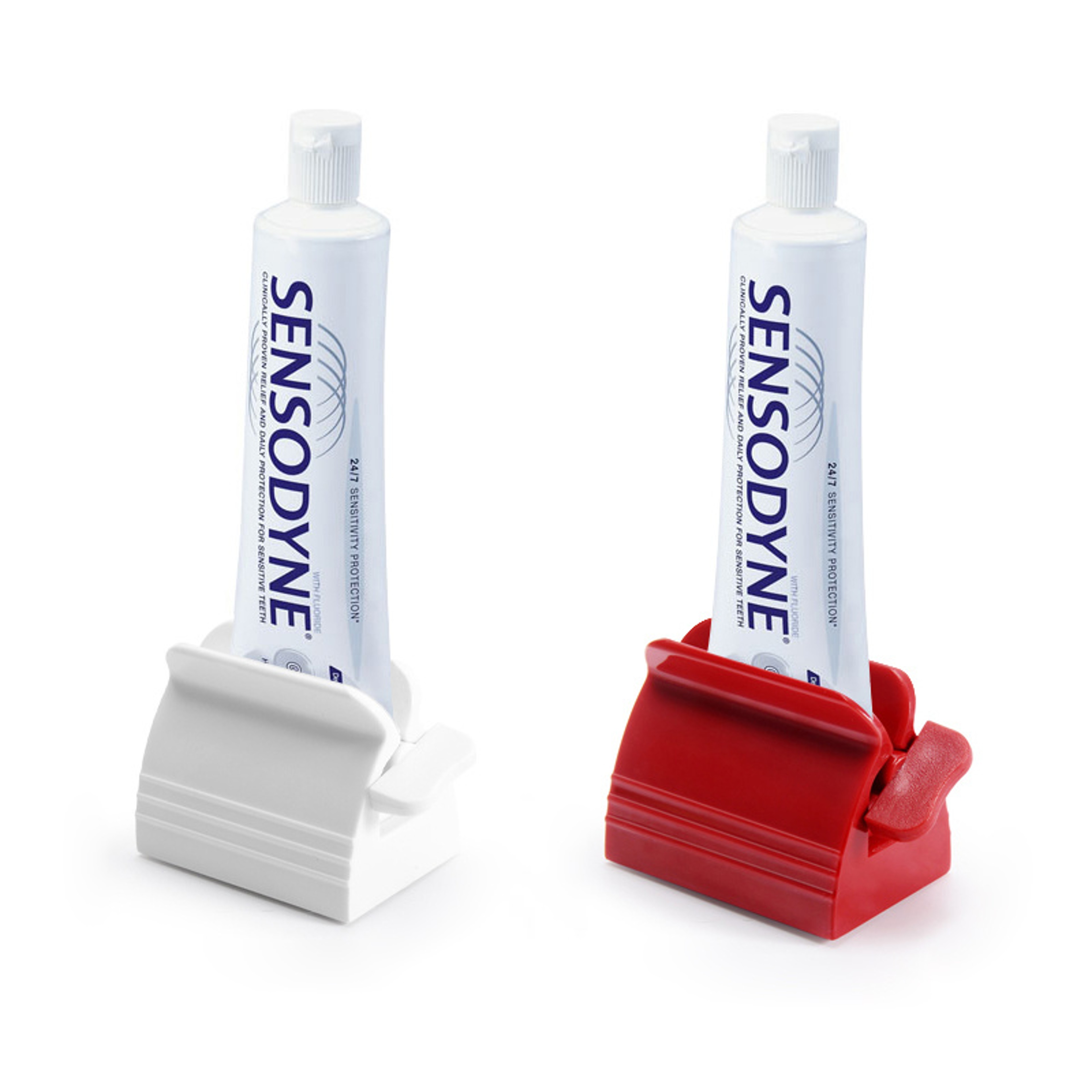 Rolling Toothpaste Dispenser Automatic Squeezer Hygienic Bathroom Toothpaste Holder 0