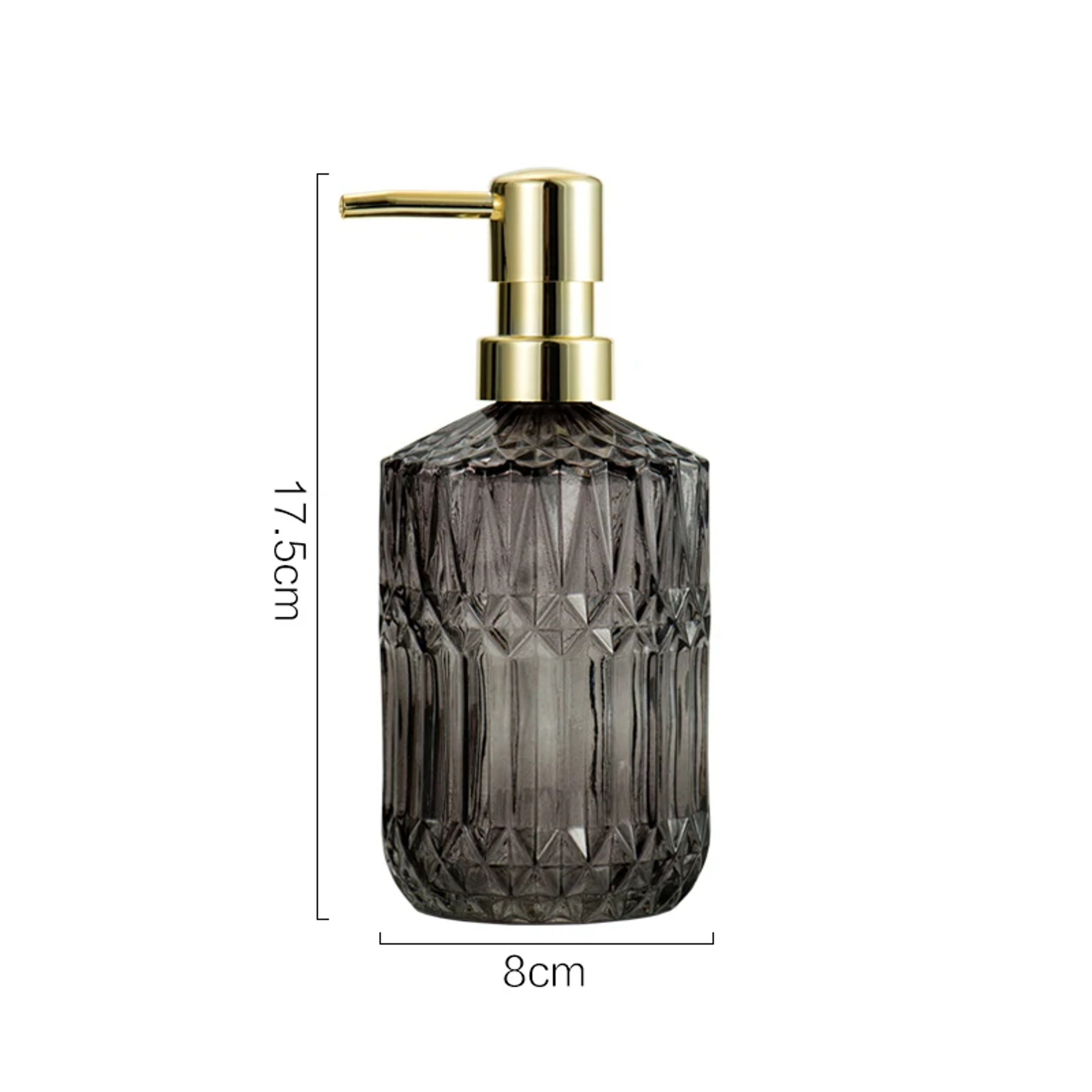 Elegant Glass Lotion Dispenser Bottle For Hotel Spa Bathroom Shower Gel And Hand Sanitizer Storage 3