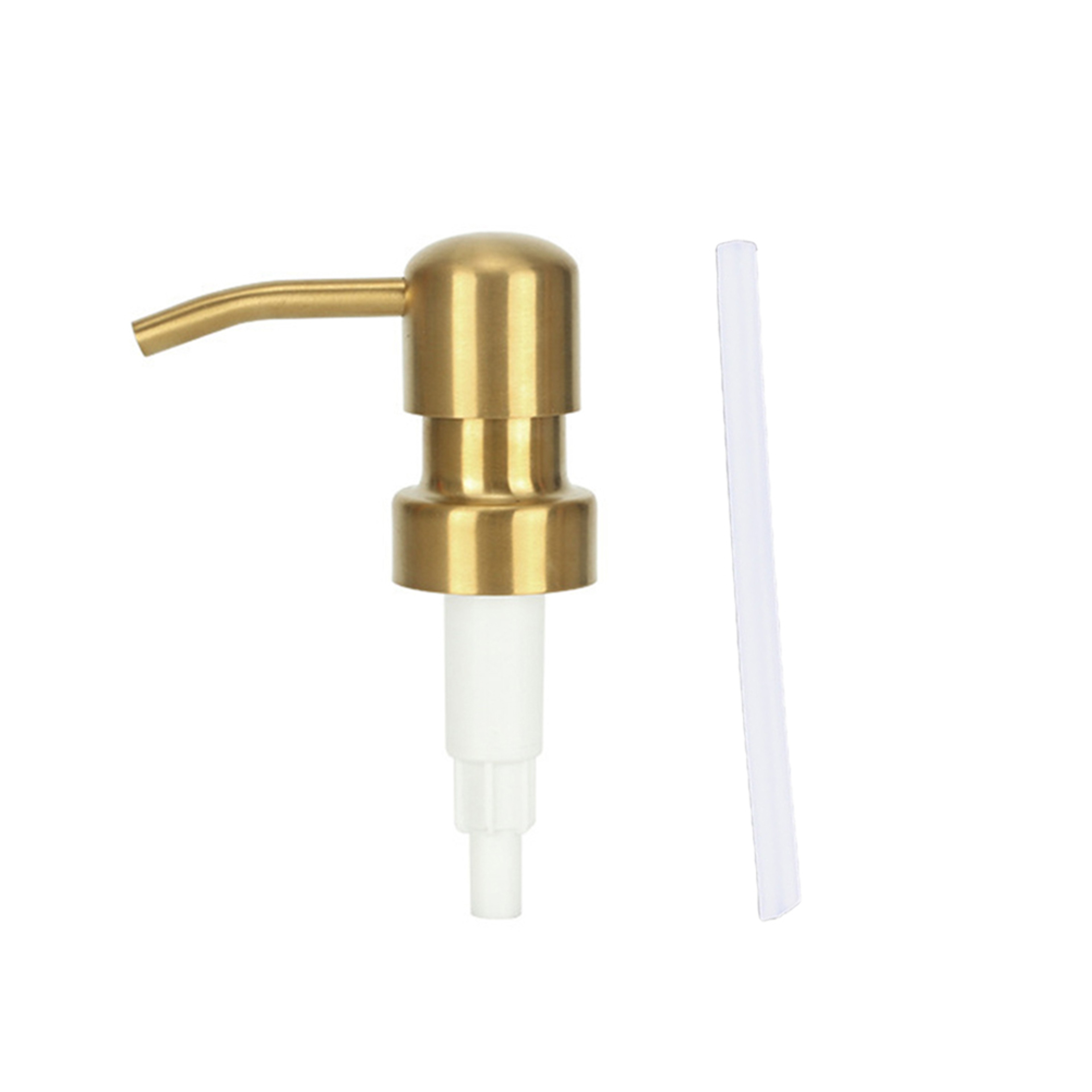 Stainless Steel Liquid Soap Pump Dispenser Head For Bathroom And Kitchen 2
