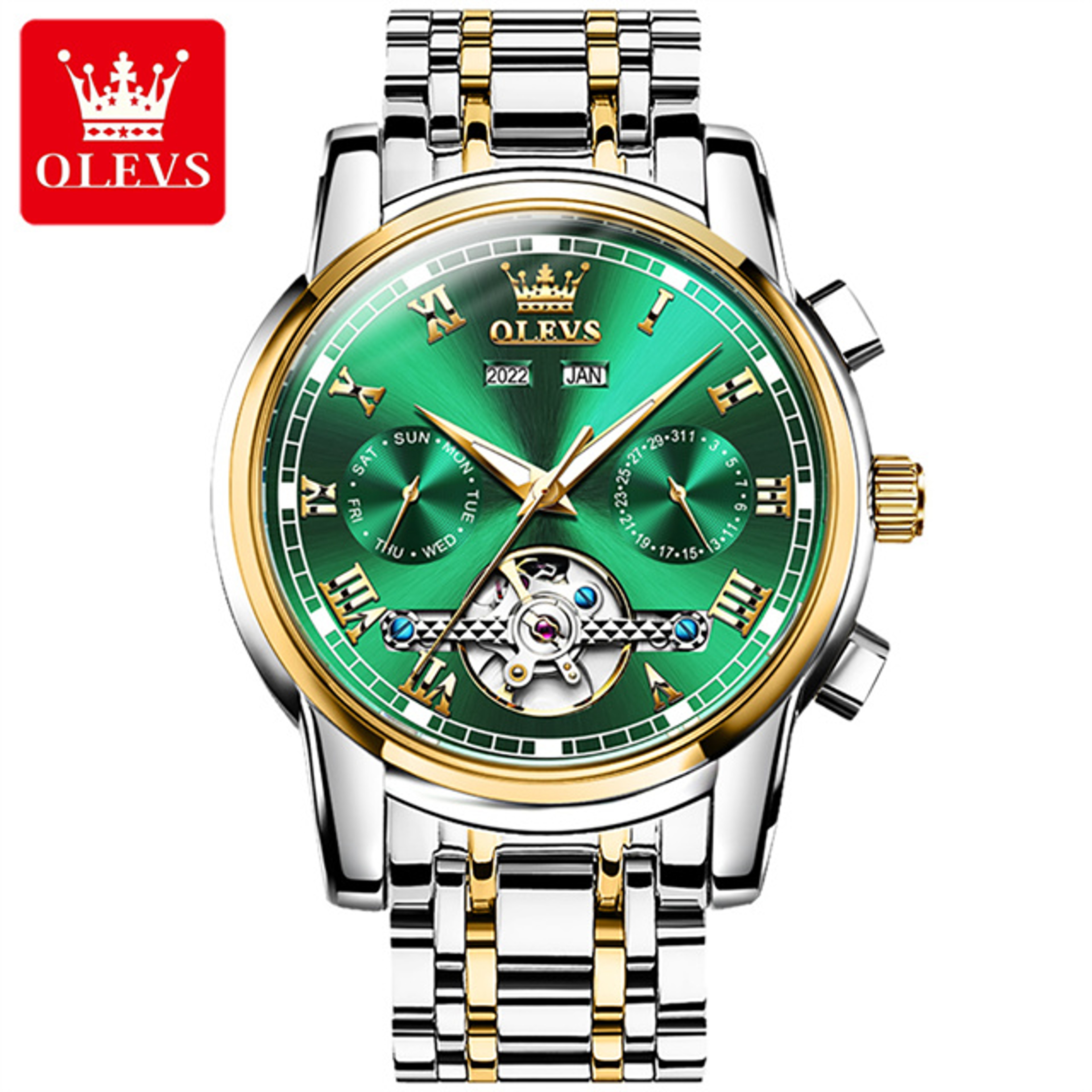 Automatic Mechanical Couple Watches Set Waterproof His And Hers Lover Wrist Watche 19
