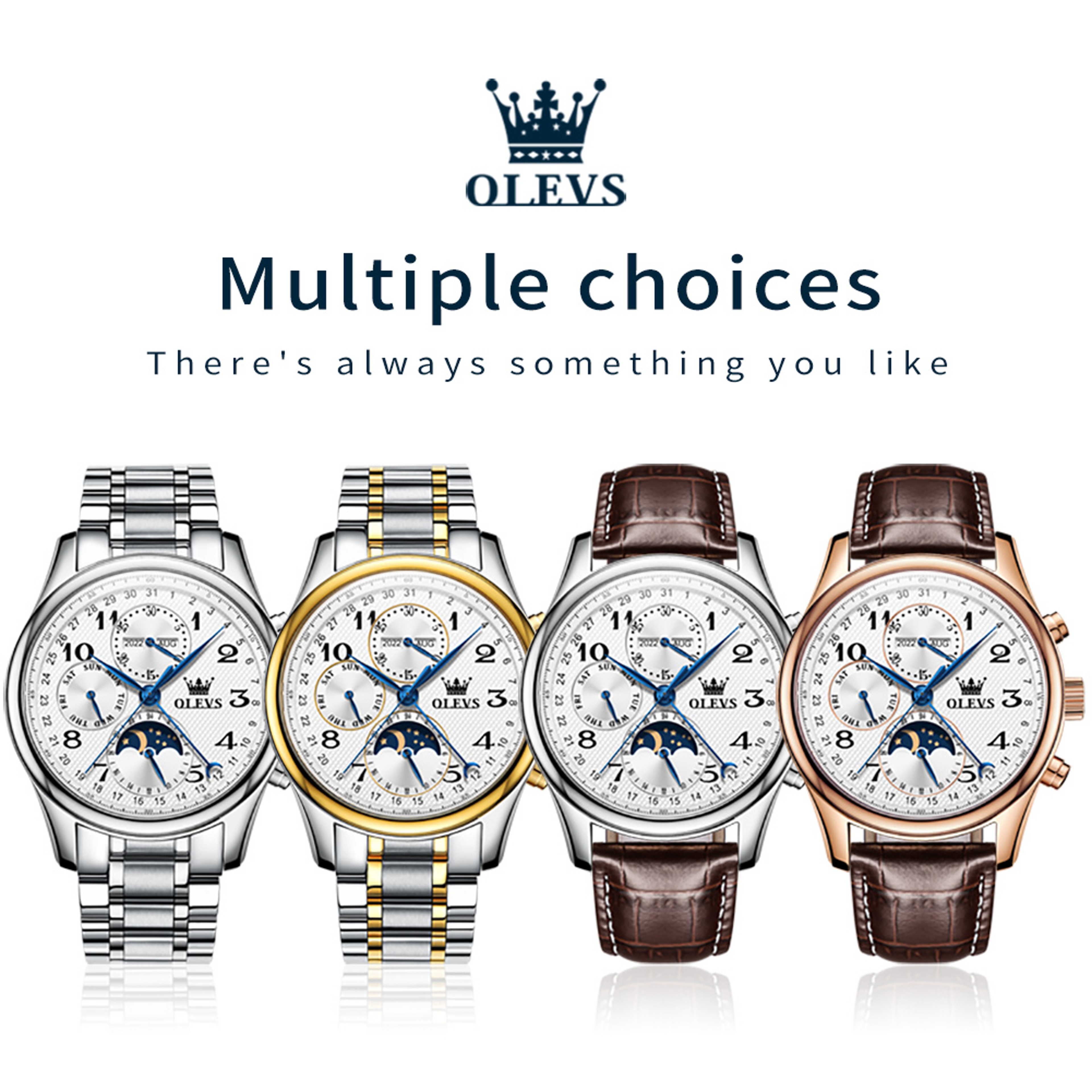 Luxury Automatic Mechanical Chronograph Watch For Men With Waterproof Self Wind Design 4
