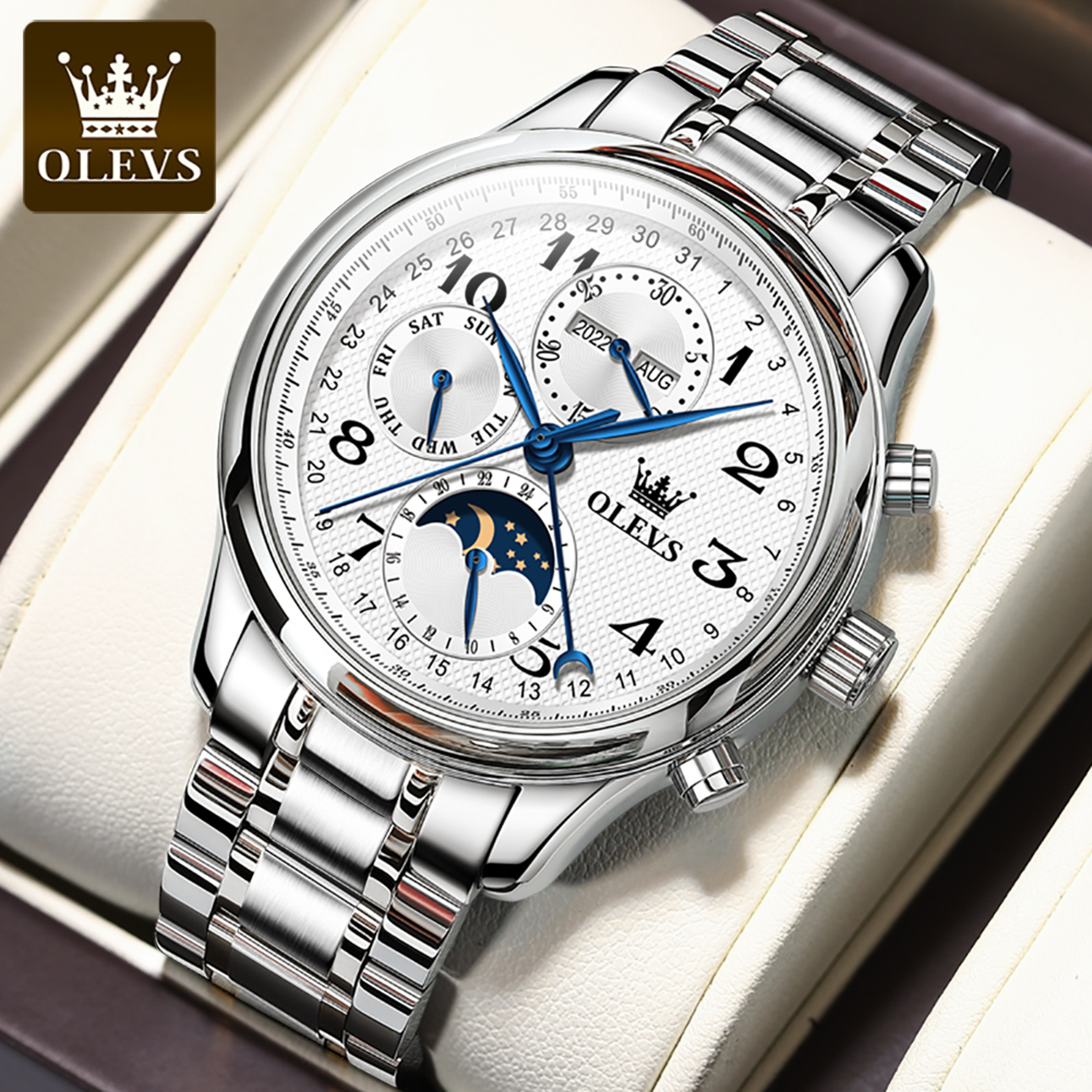 Luxury Automatic Mechanical Chronograph Watch For Men With Waterproof Self Wind Design 9
