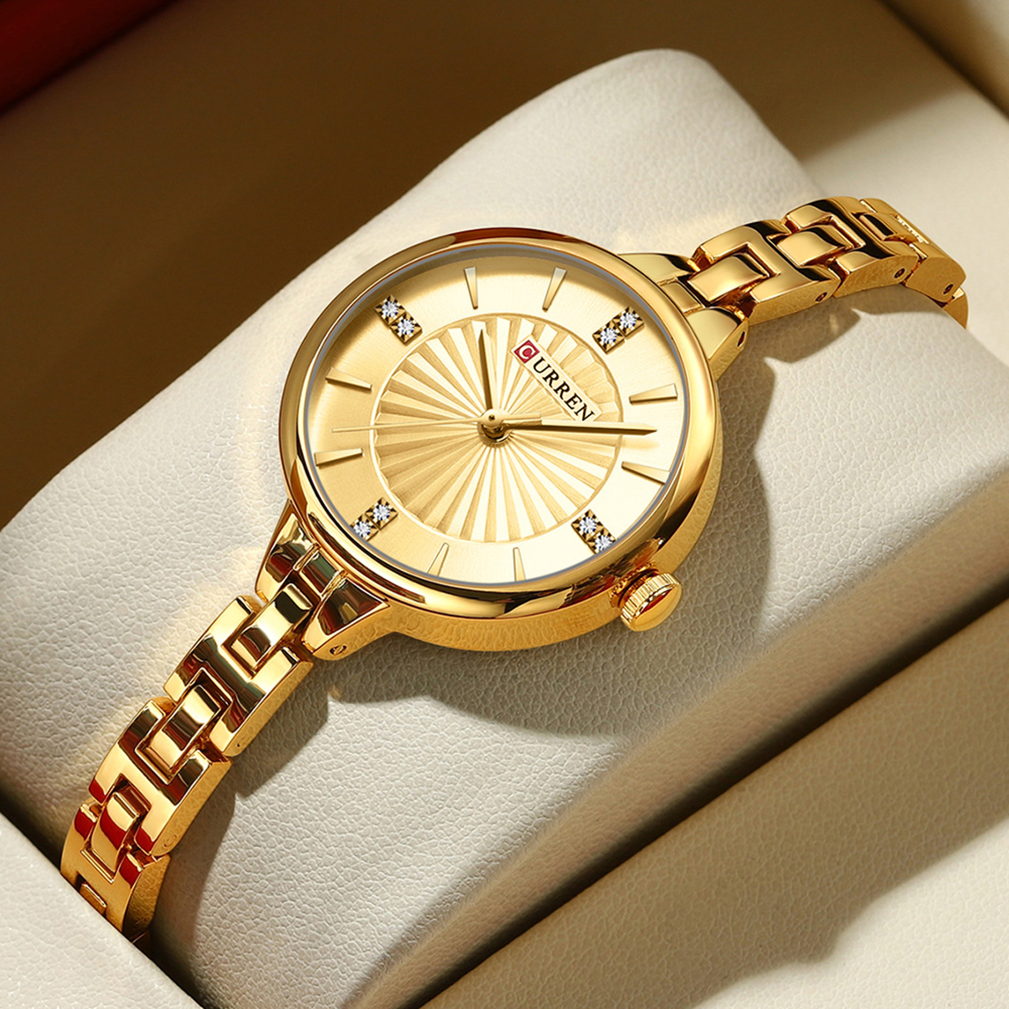 Luxury Diamond Women Watch Waterproof Elegant Quartz Bracelet Gift – view 1