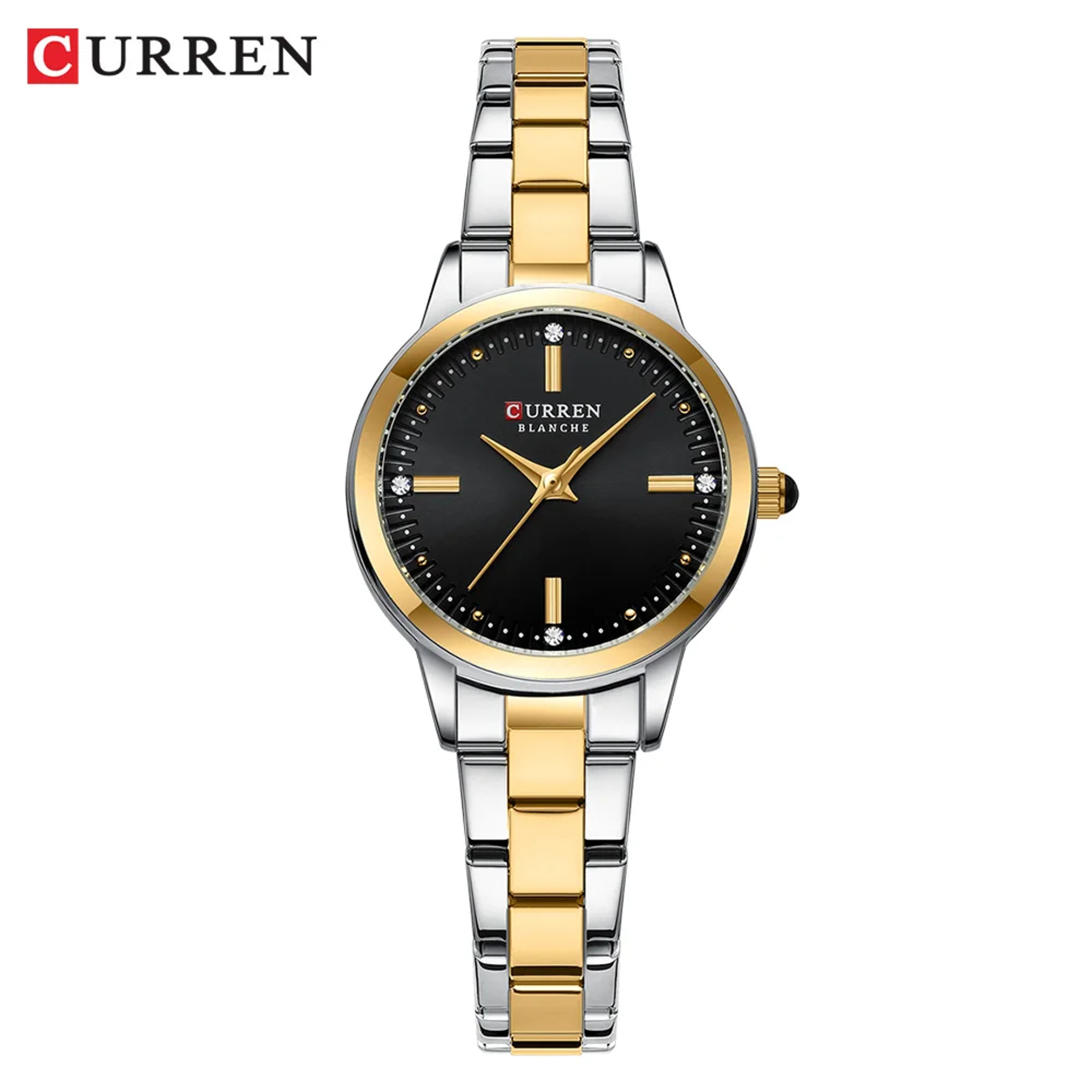 Womens Luxury Quartz Watch with Roman Dial Diamond Details Waterproof Ladies Wristwatch – view 17