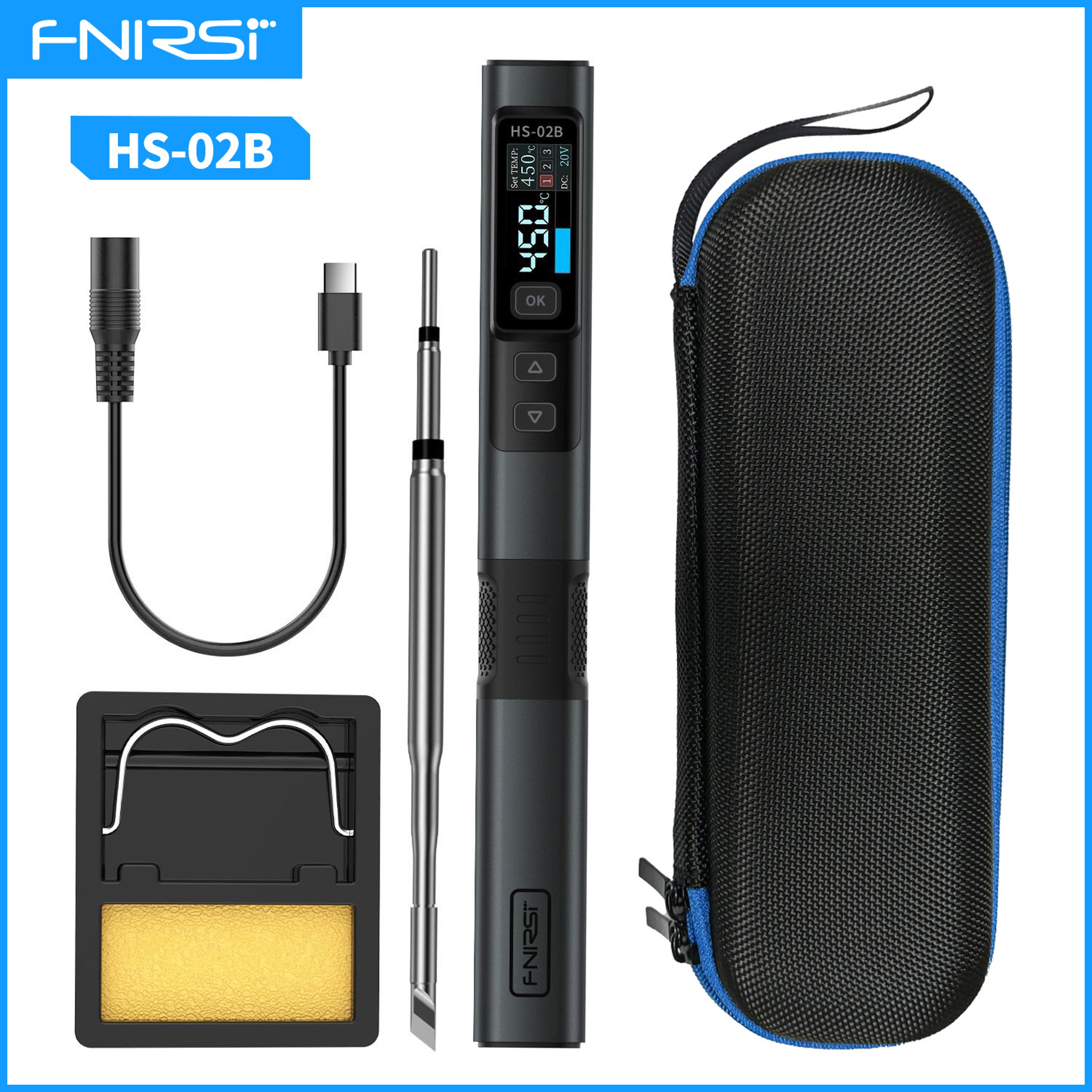Smart Soldering Iron With Adjustable Temperature And Fast Heating 11