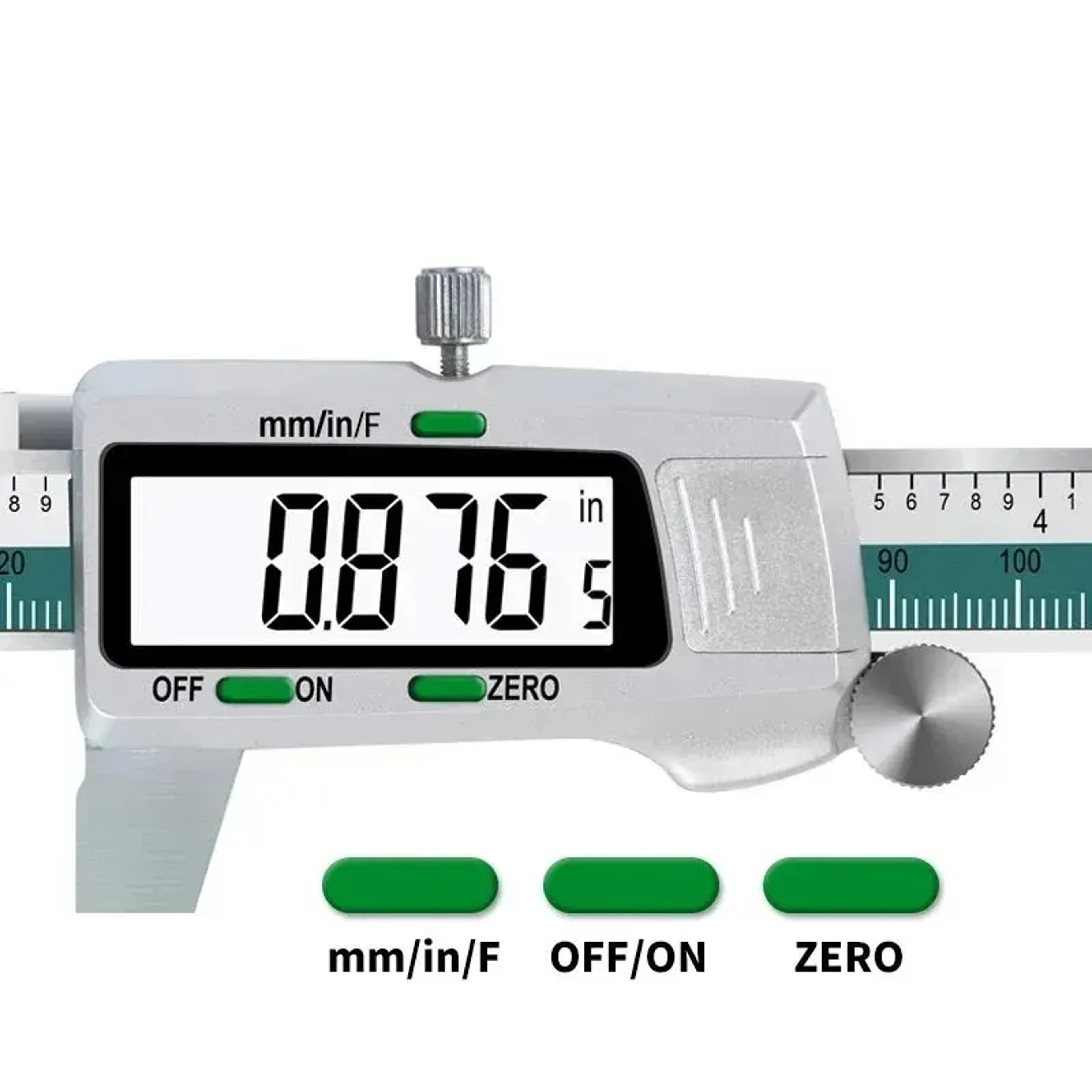 Digital Caliper Stainless Steel Precision Measuring Tool 2