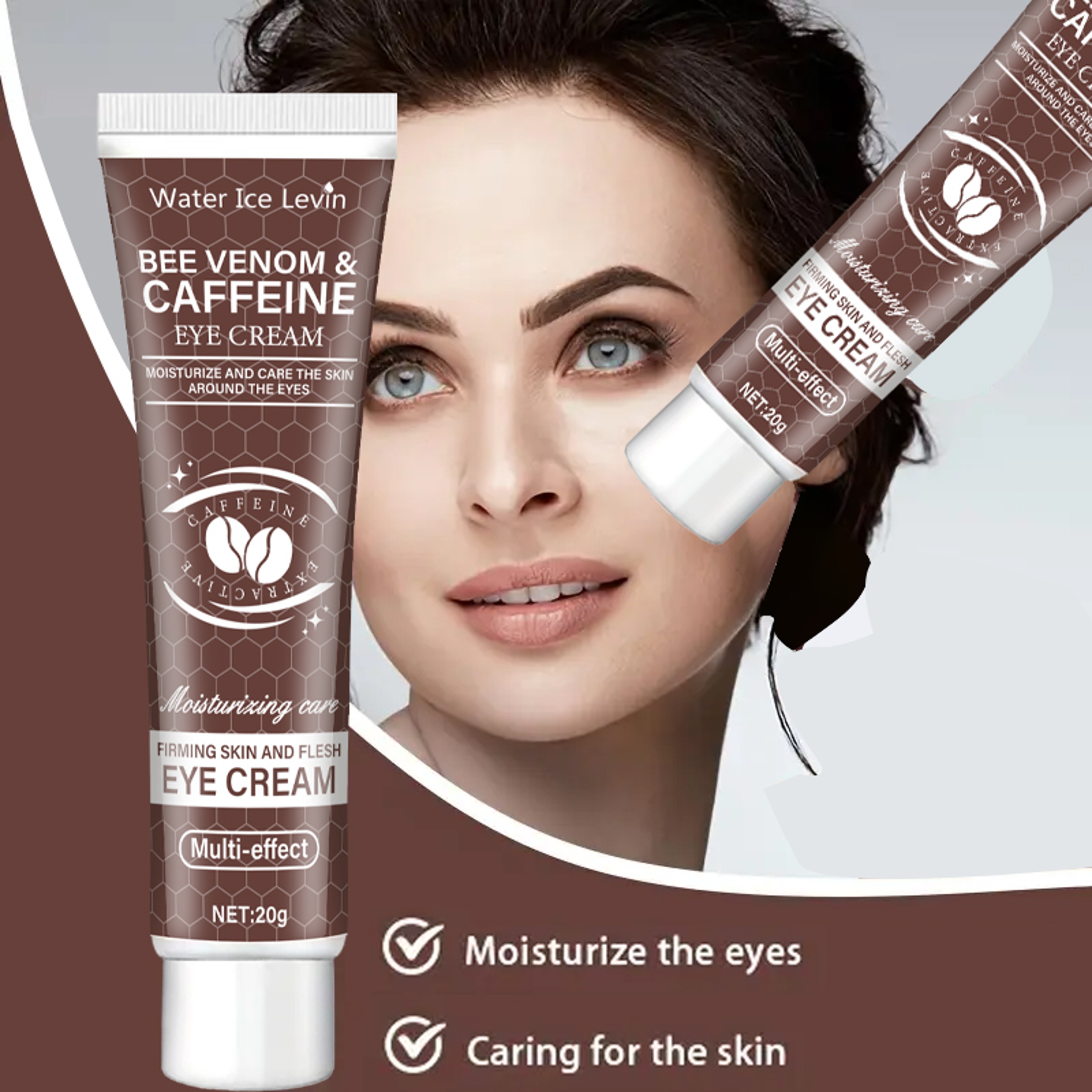 Caffeine Firming Eye Cream For Dark Circles Puffiness And Fine Lines 3