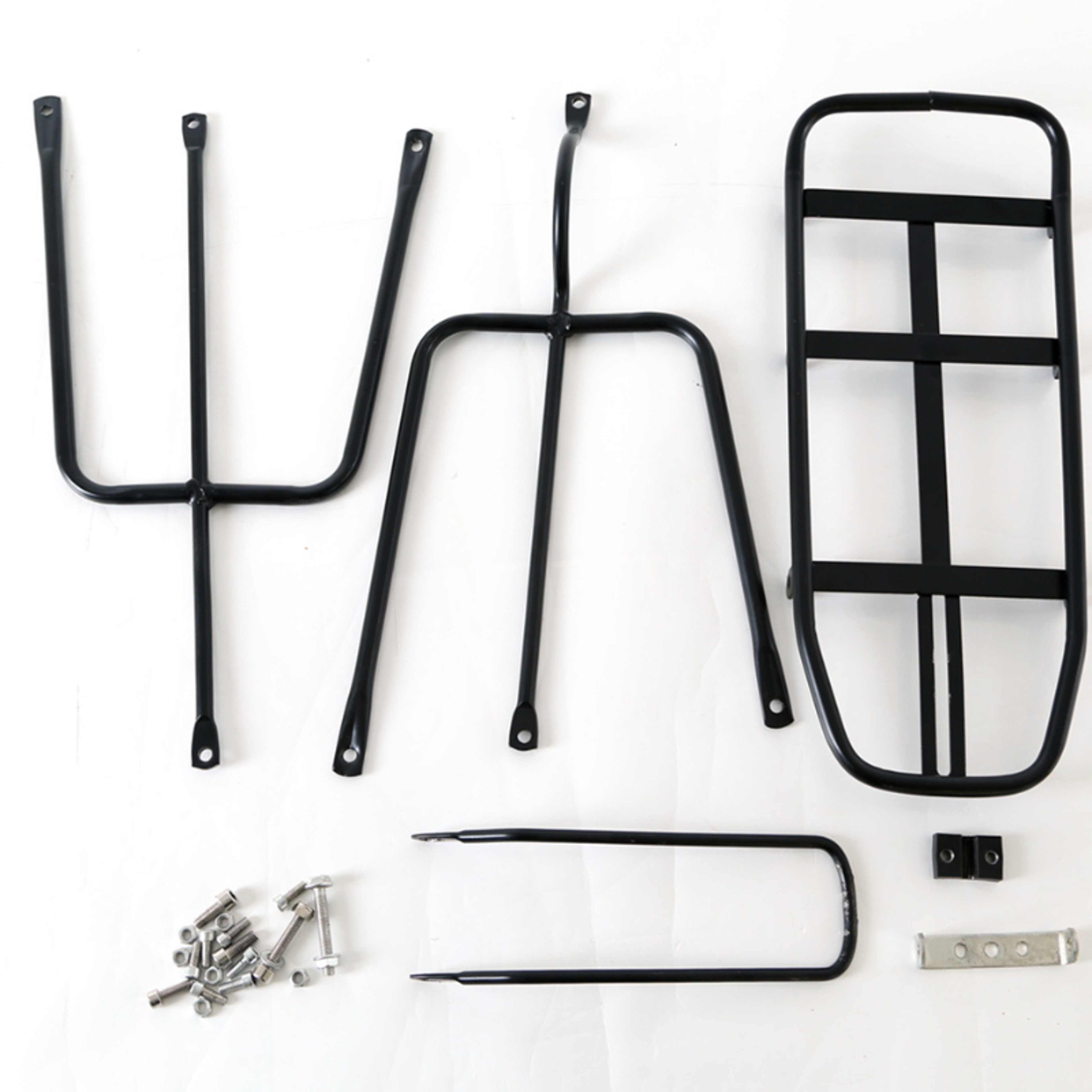 Heavy Duty Mountain Bike Rear Rack Disc Brake Bicycle Cargo Carrier – view 7