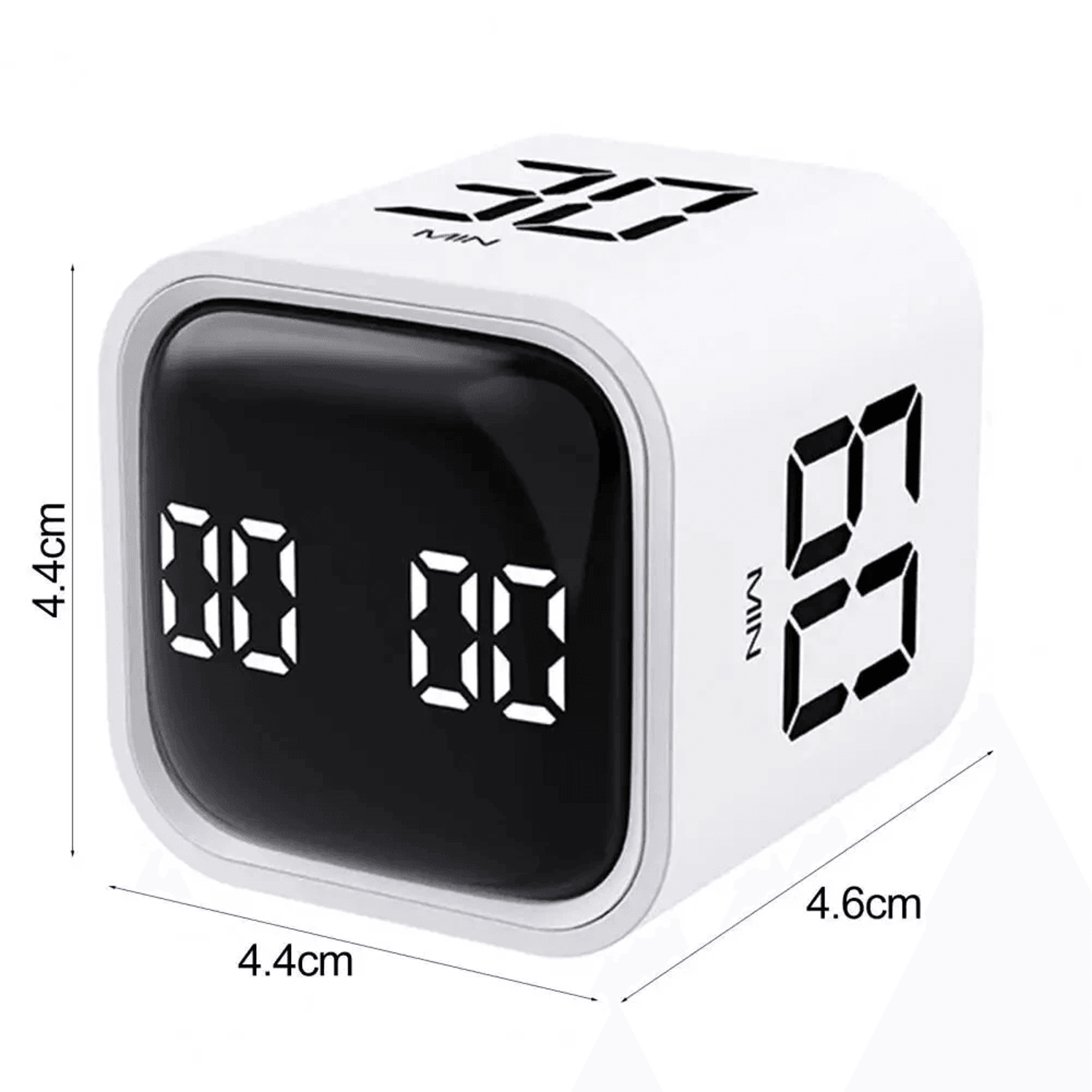Flip Focus Productivity Cube Timer With LED Display And Preset Countdown Modes 8
