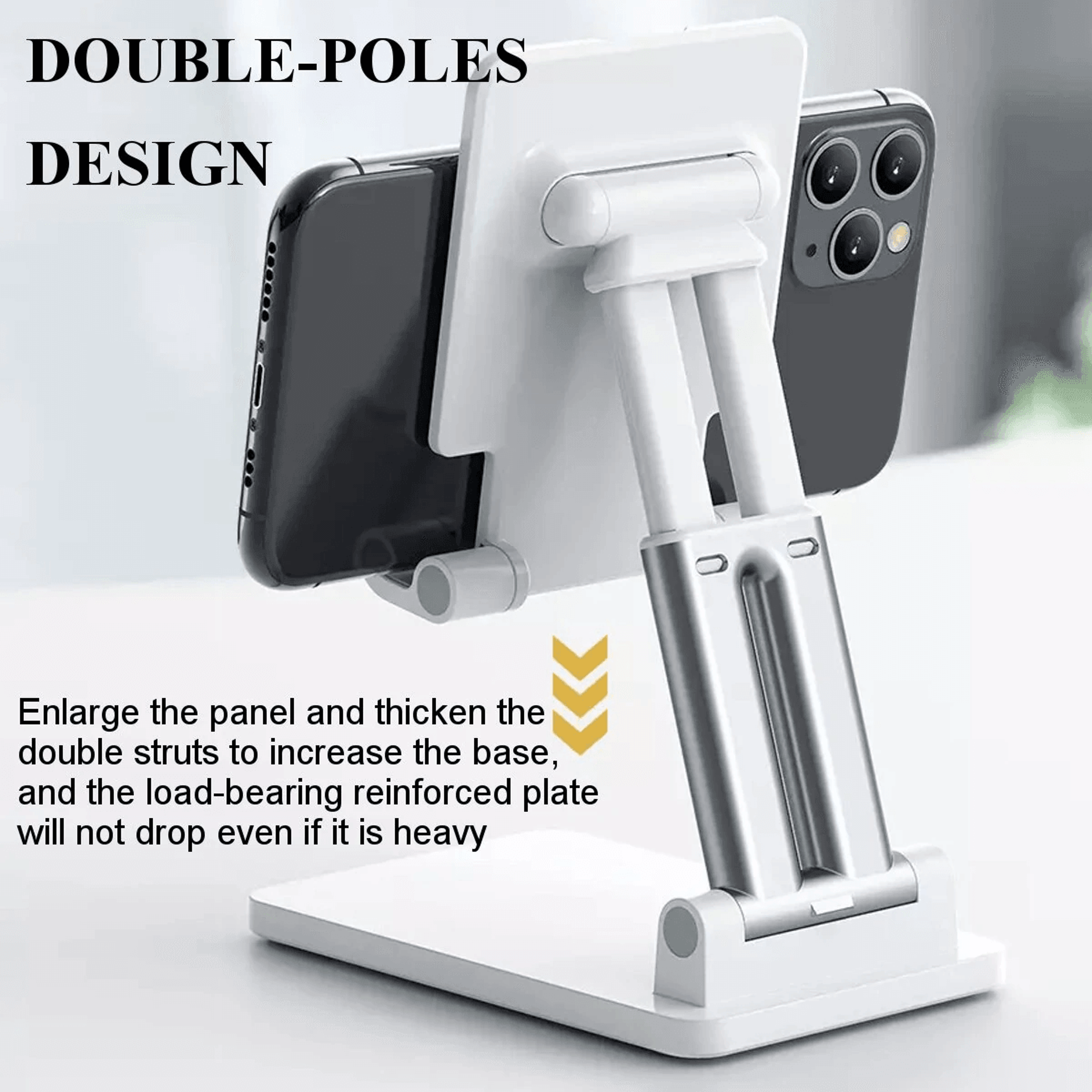 Adjustable Foldable Phone Stand Telescopic Desktop Tablet Holder 5