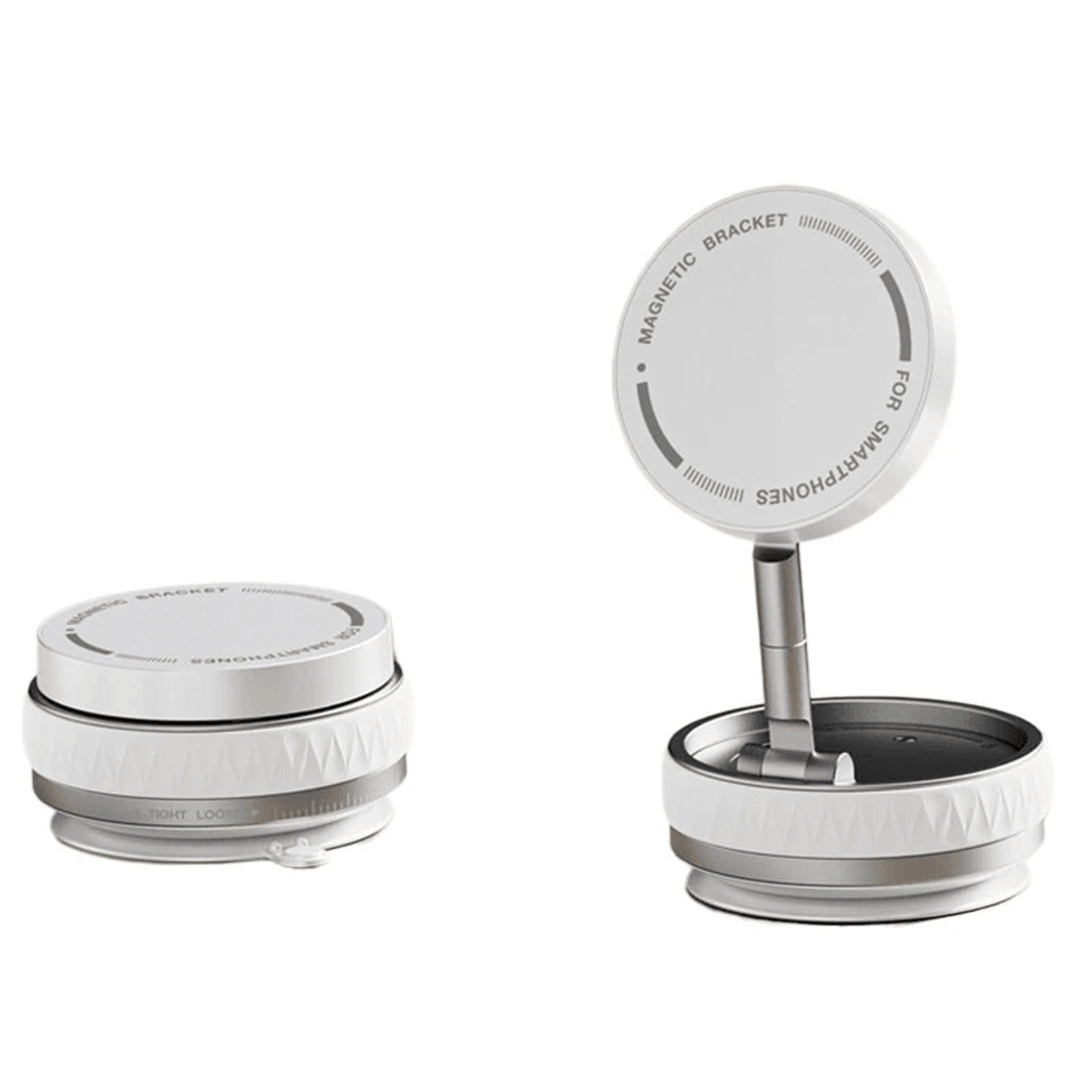 Adjustable Magnetic Car Phone Holder With Vacuum Suction Cup 7