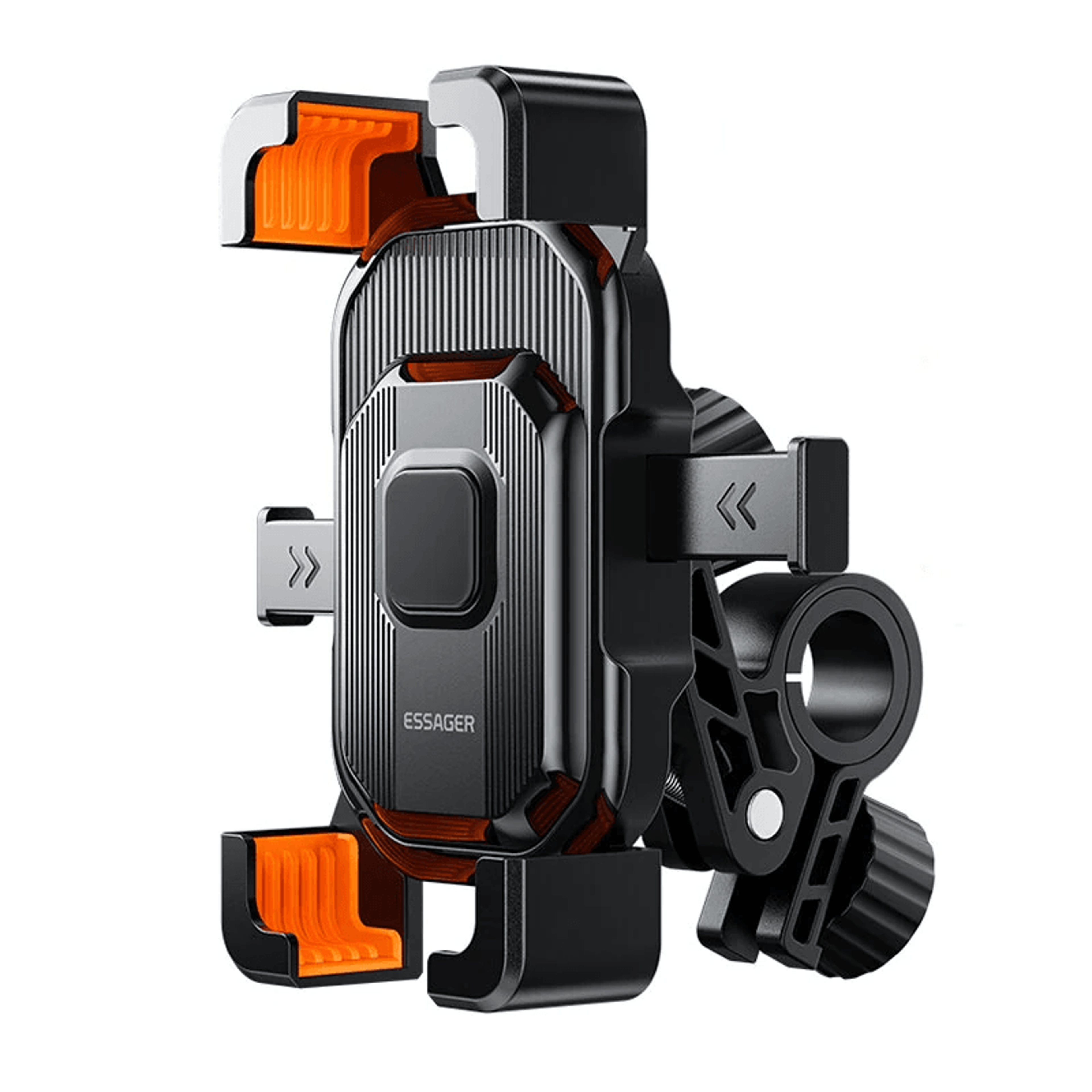 Universal Bike Phone Holder Rotating Shockproof Handlebar And Mirror Mount 0