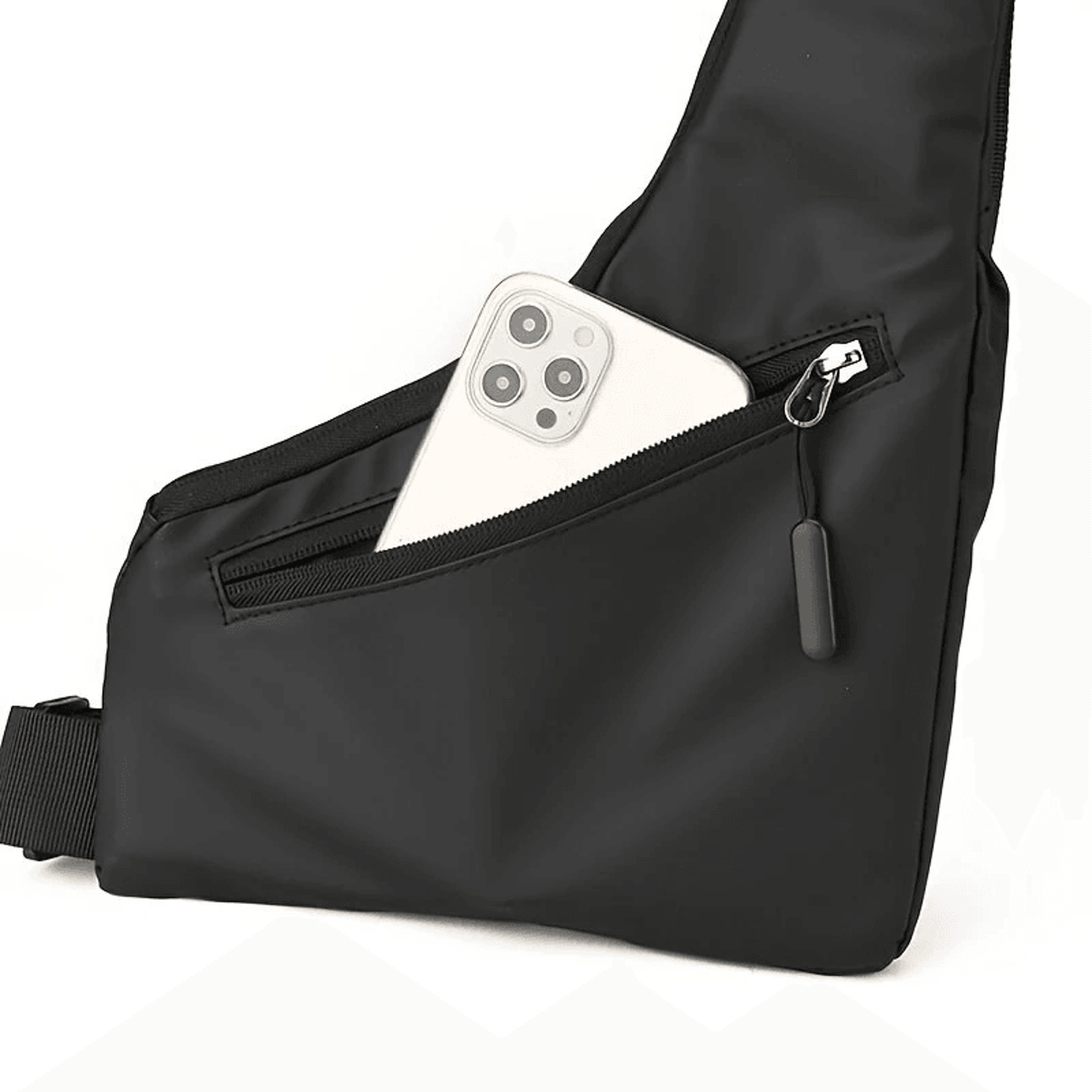 Mens Waterproof Anti Theft Chest Sling Bag With Multi Compartment Storage 5