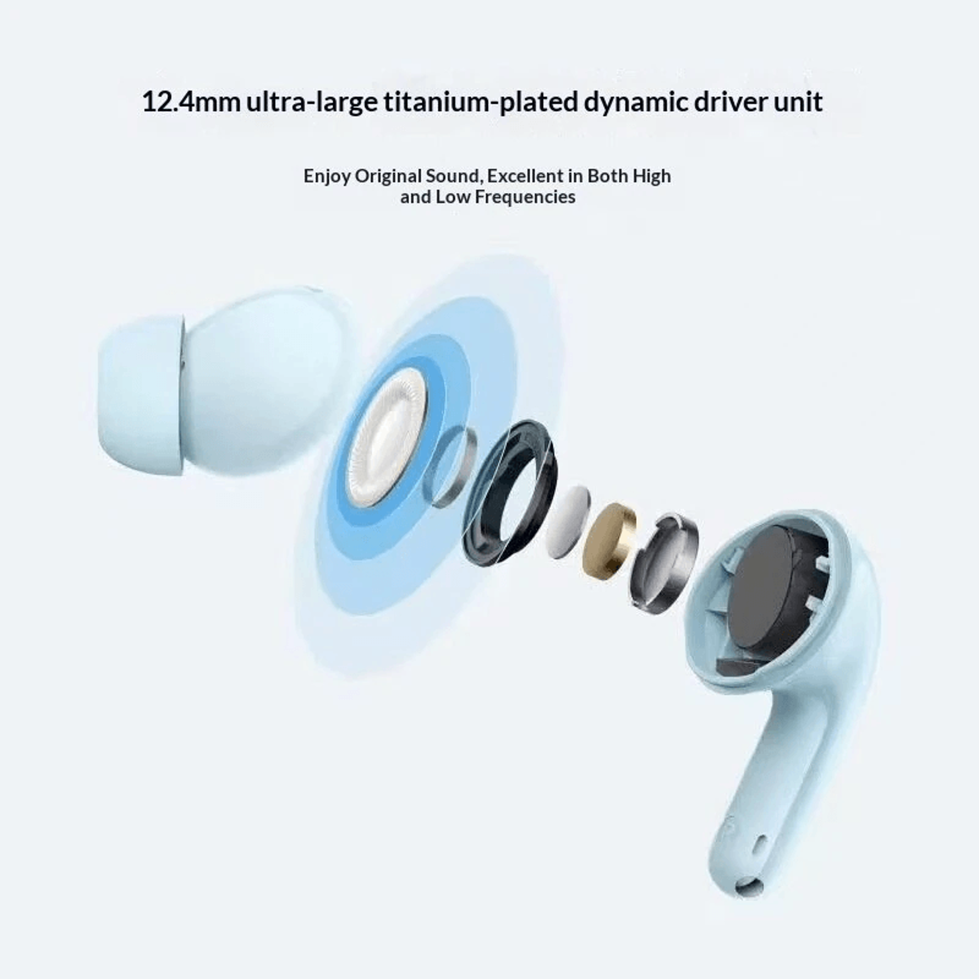 Lite Wireless Earbuds With ANC Bluetooth And Hour Battery 2