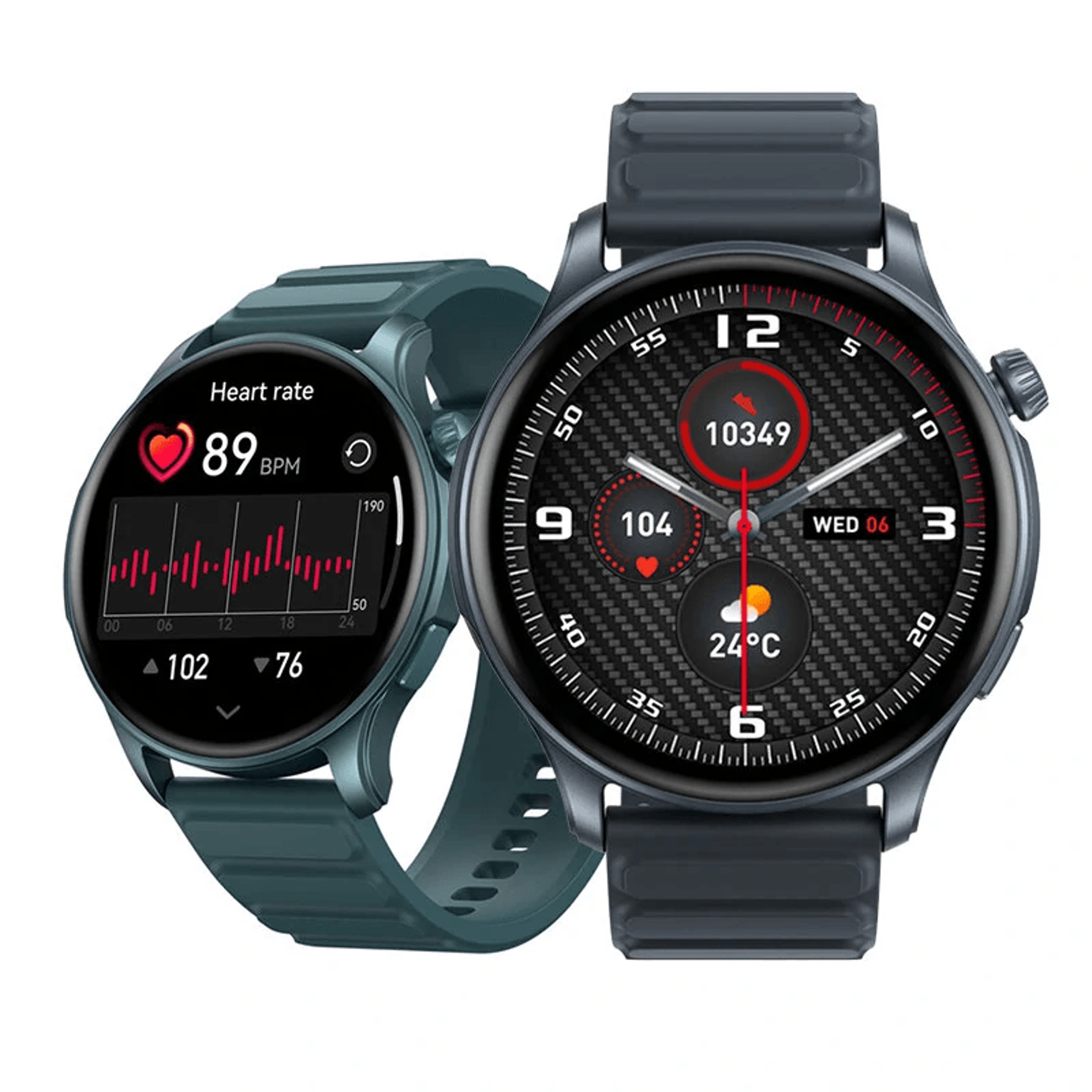 AMOLED Smart Watch With Bluetooth Calling And Fitness Tracking 0