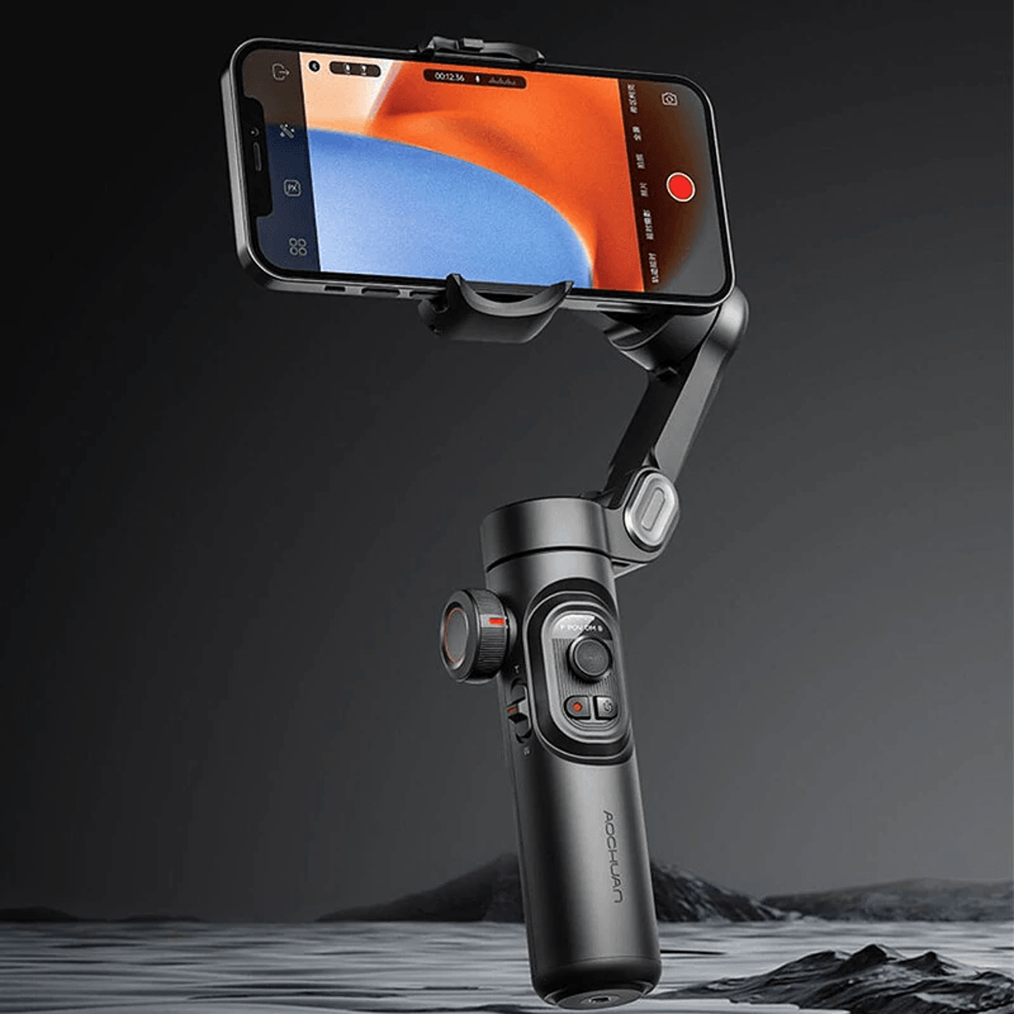 Axis Smartphone Gimbal Stabilizer With AI Face Tracking For Vlogging And Video Recording 4