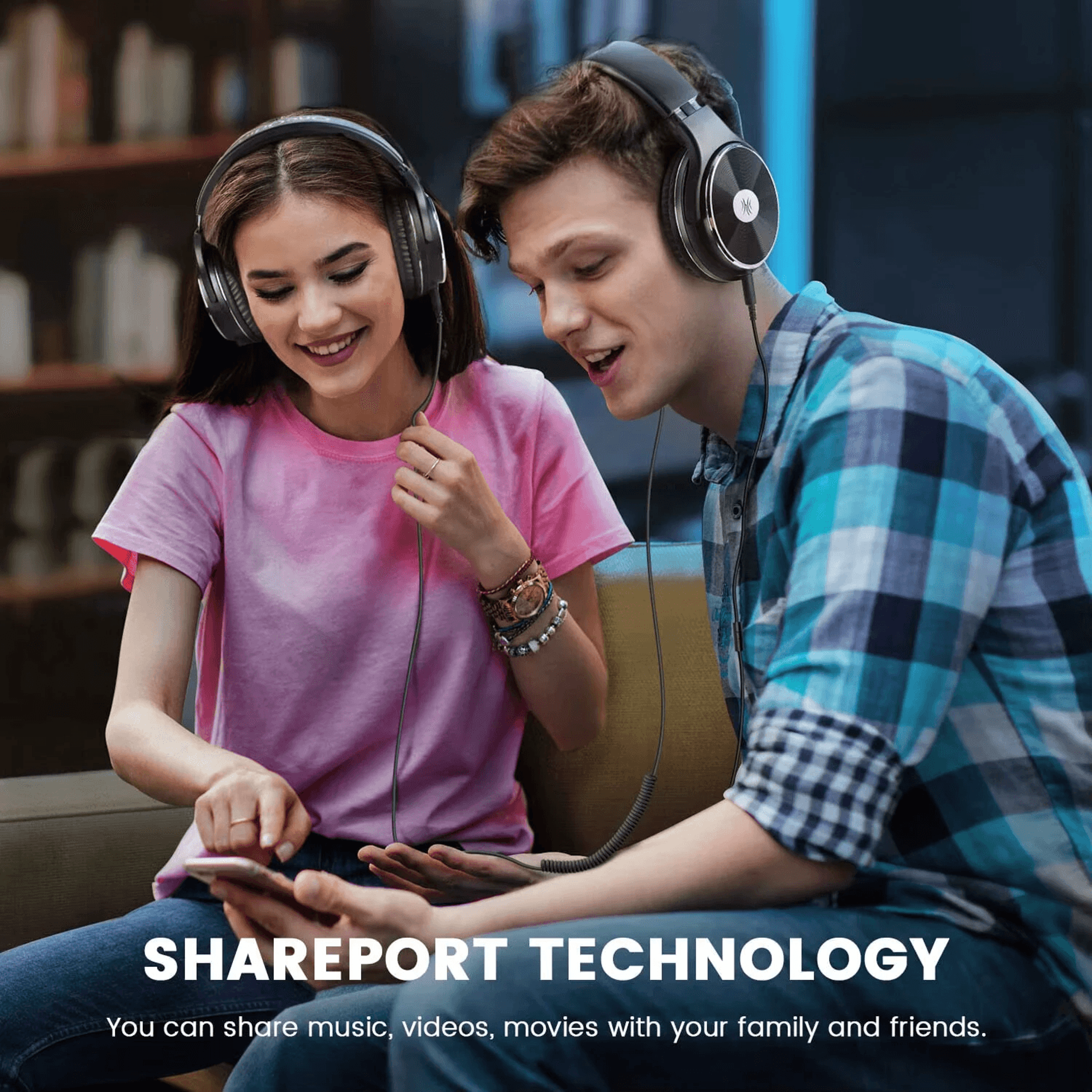 HiFi Studio Headphones With Drivers For DJ Mixing Recording And Monitoring 2