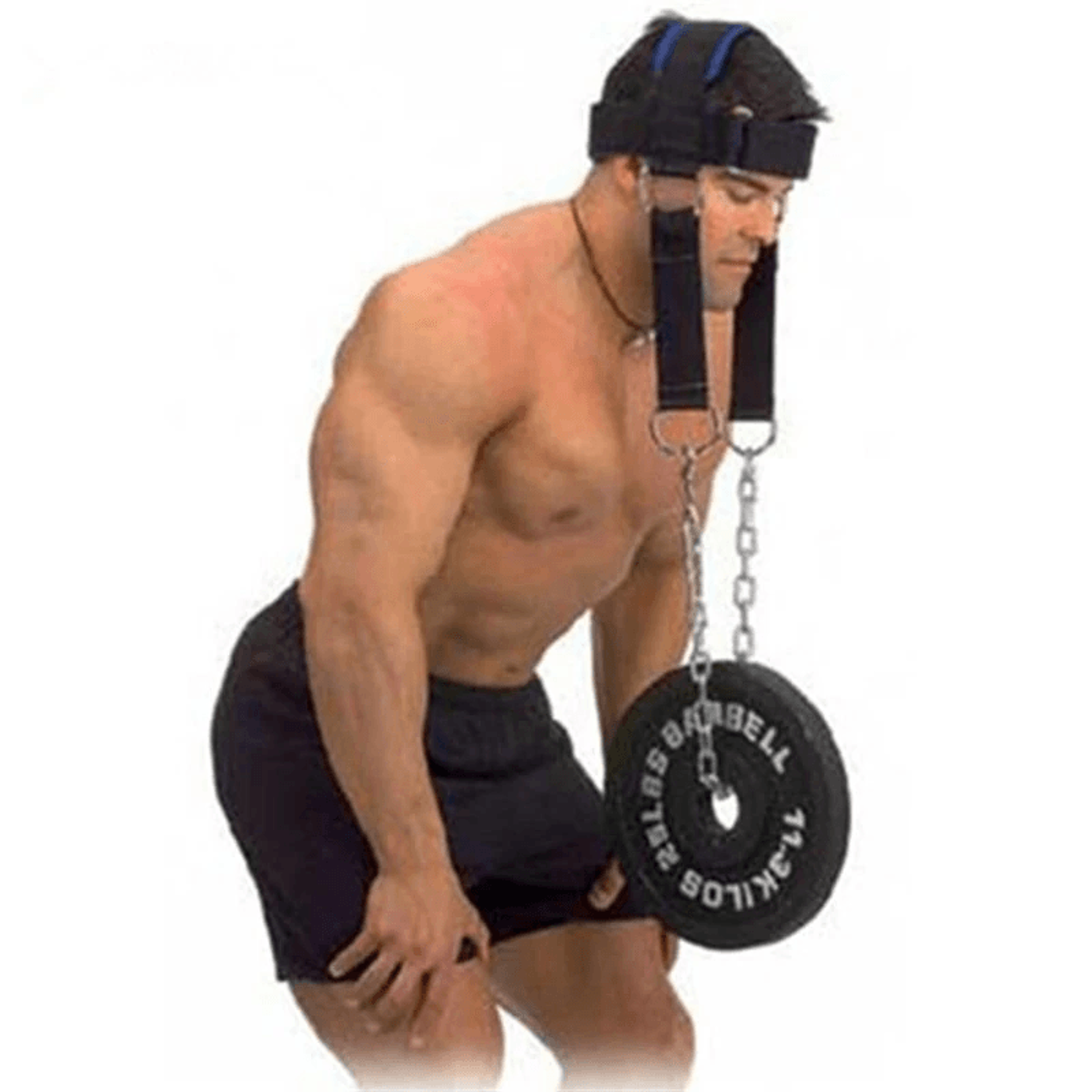 Adjustable Neck Training Harness With Chain For Strength And Resistance Workouts 5