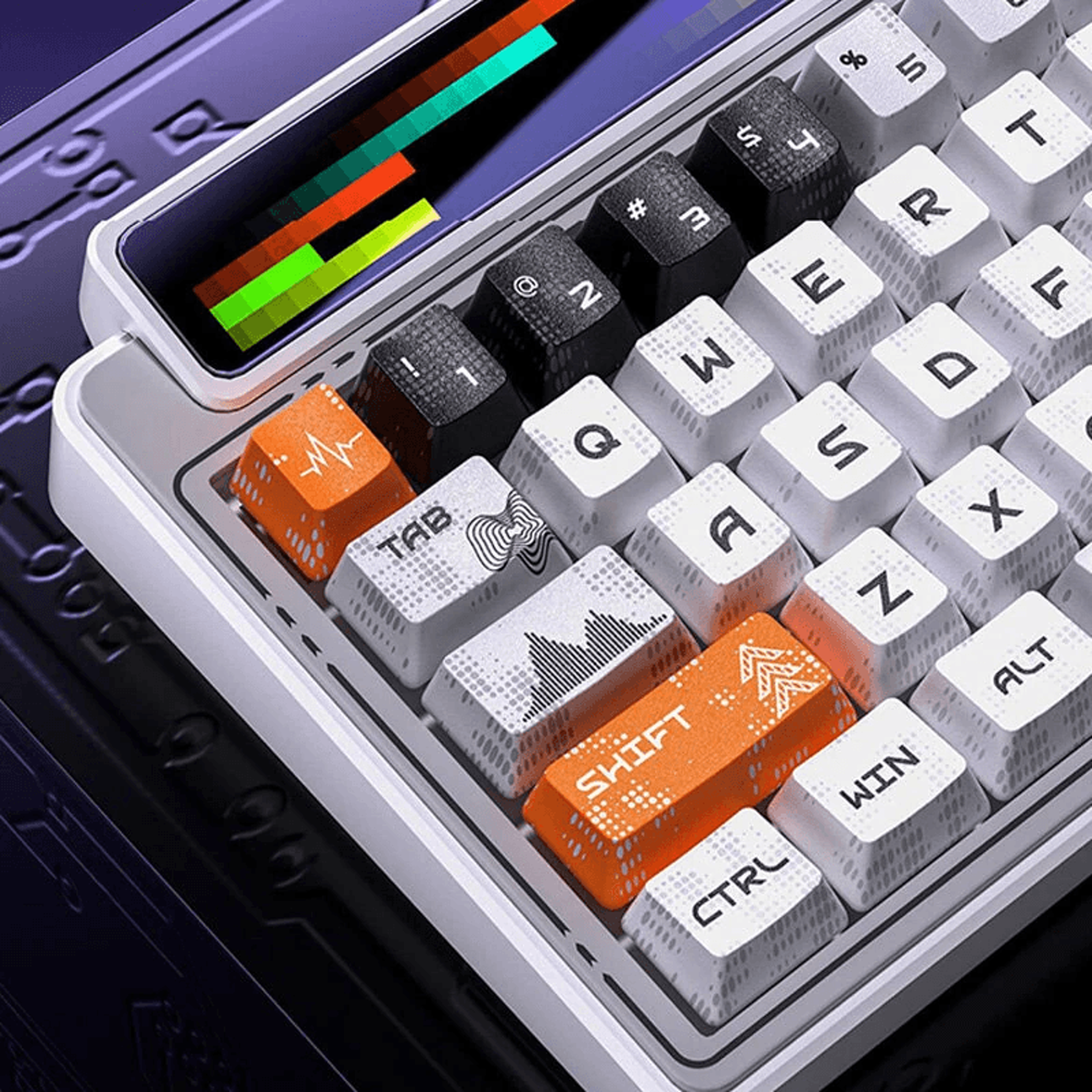 Wireless Mechanical Gaming Keyboard With TFT Display RGB And Hot Swappable Keys 3
