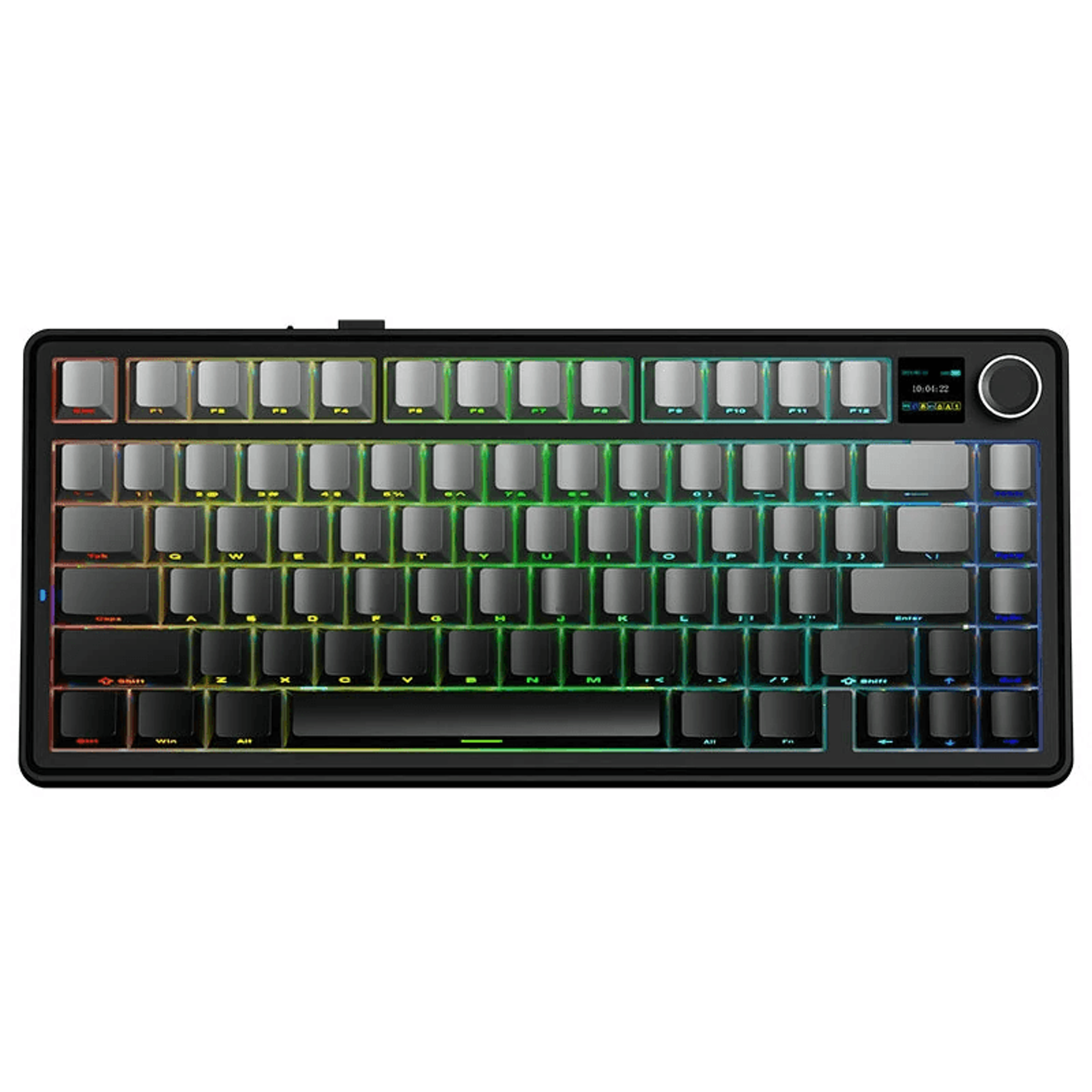MAX Wireless Mechanical Gaming Keyboard With TFT Screen RGB Hot Swap And Gasket Mount 9