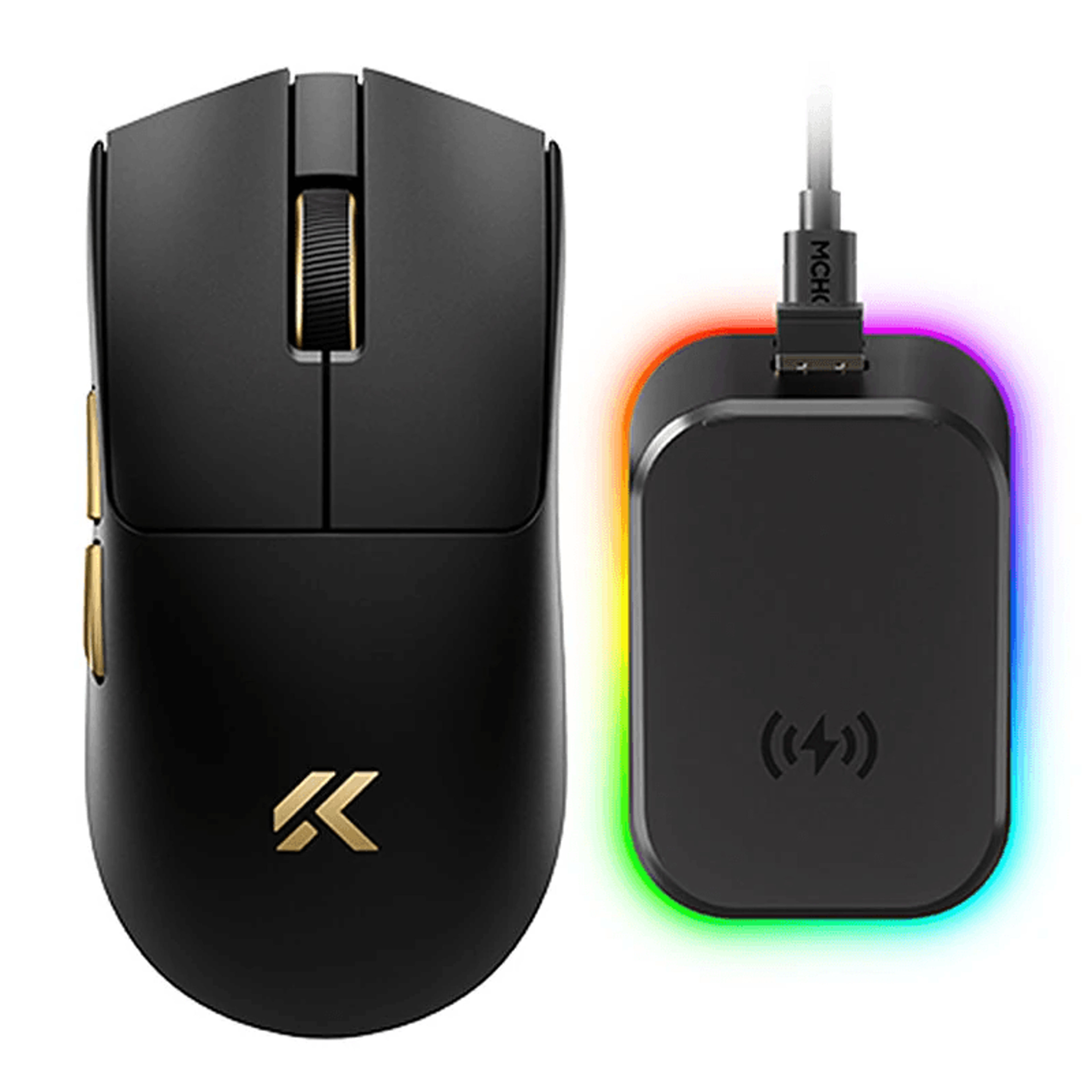 Ultra Plus Lightweight Wireless Gaming Mouse With Polling And DPI Sensor 0