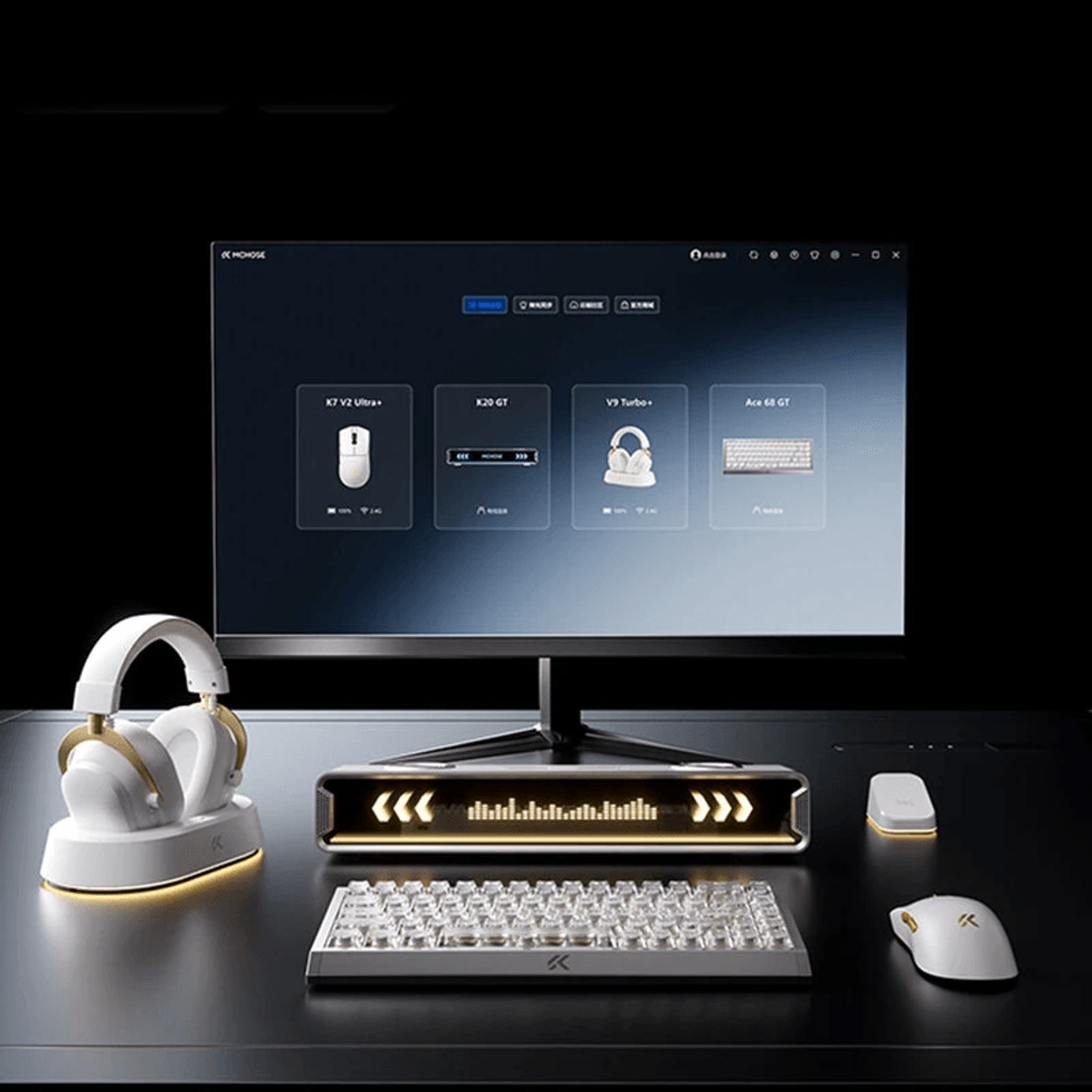 Ultra Plus Lightweight Wireless Gaming Mouse With Polling And DPI Sensor 2