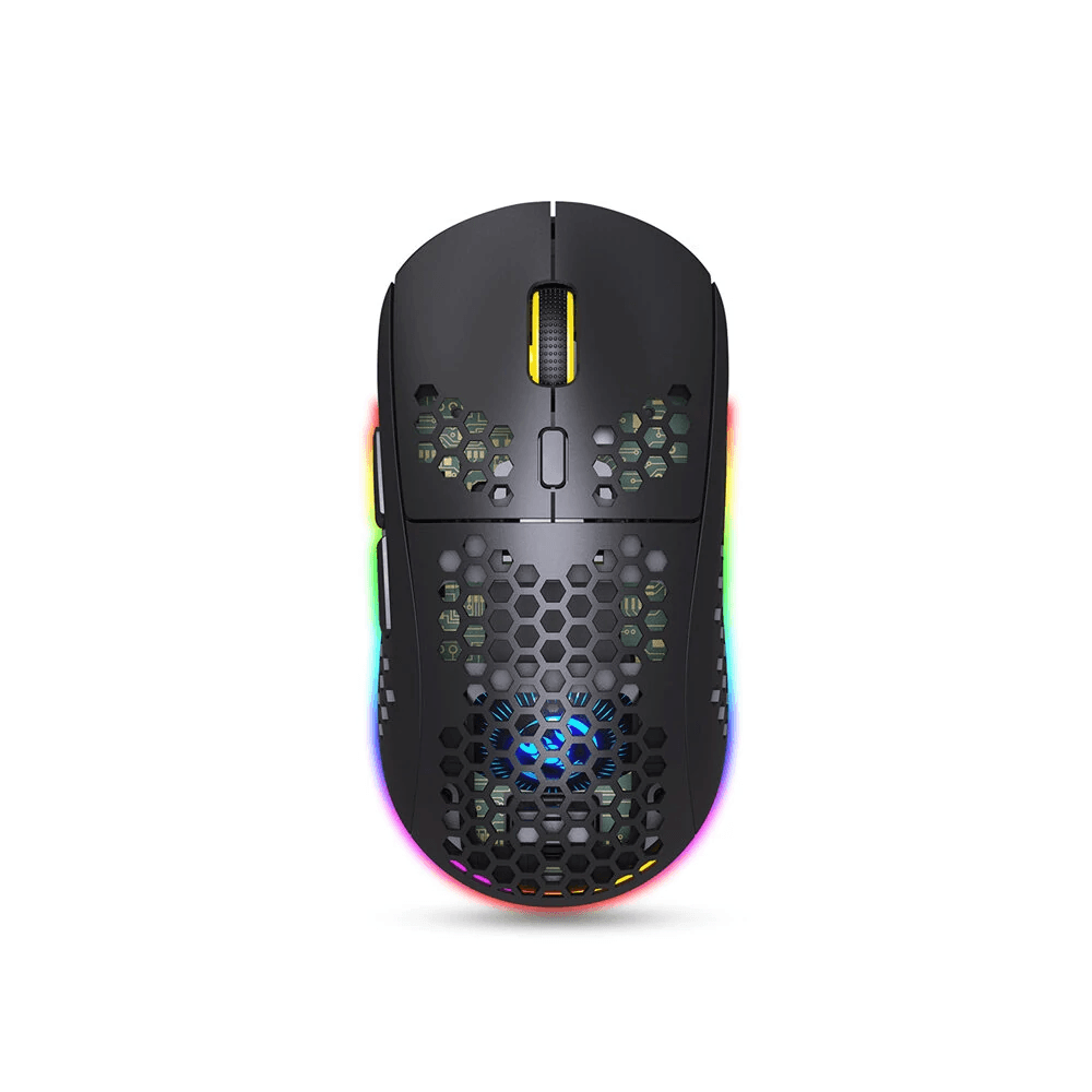 Triple Mode Wireless Gaming Mouse With RGB Lighting Rechargeable Battery And Adjustable DPI 6