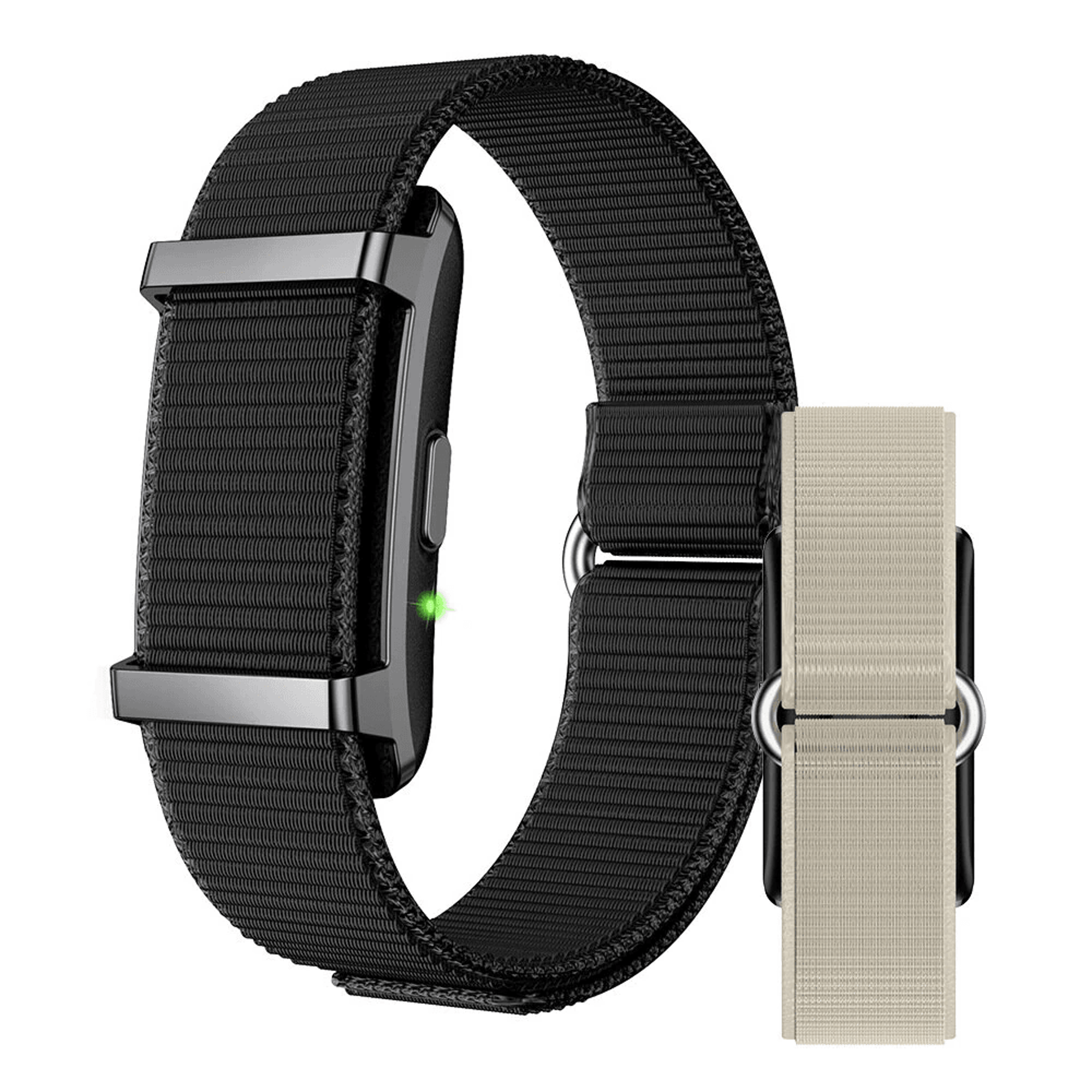 Screenless Fitness Tracker With Heart Rate Sleep And Temperature Monitoring 0