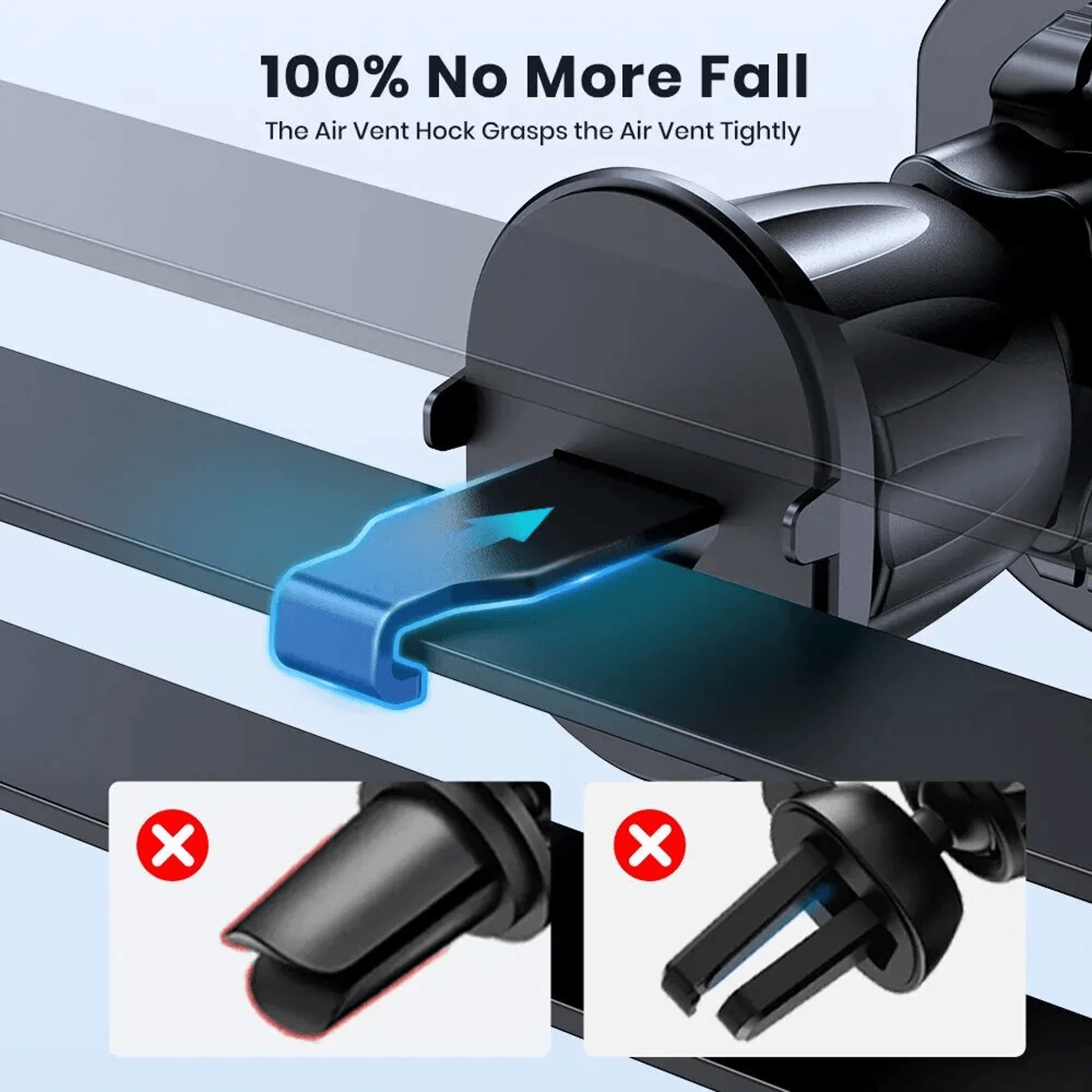 Magnetic Car Phone Holder With Degree Adjustable Air Vent Mount 1