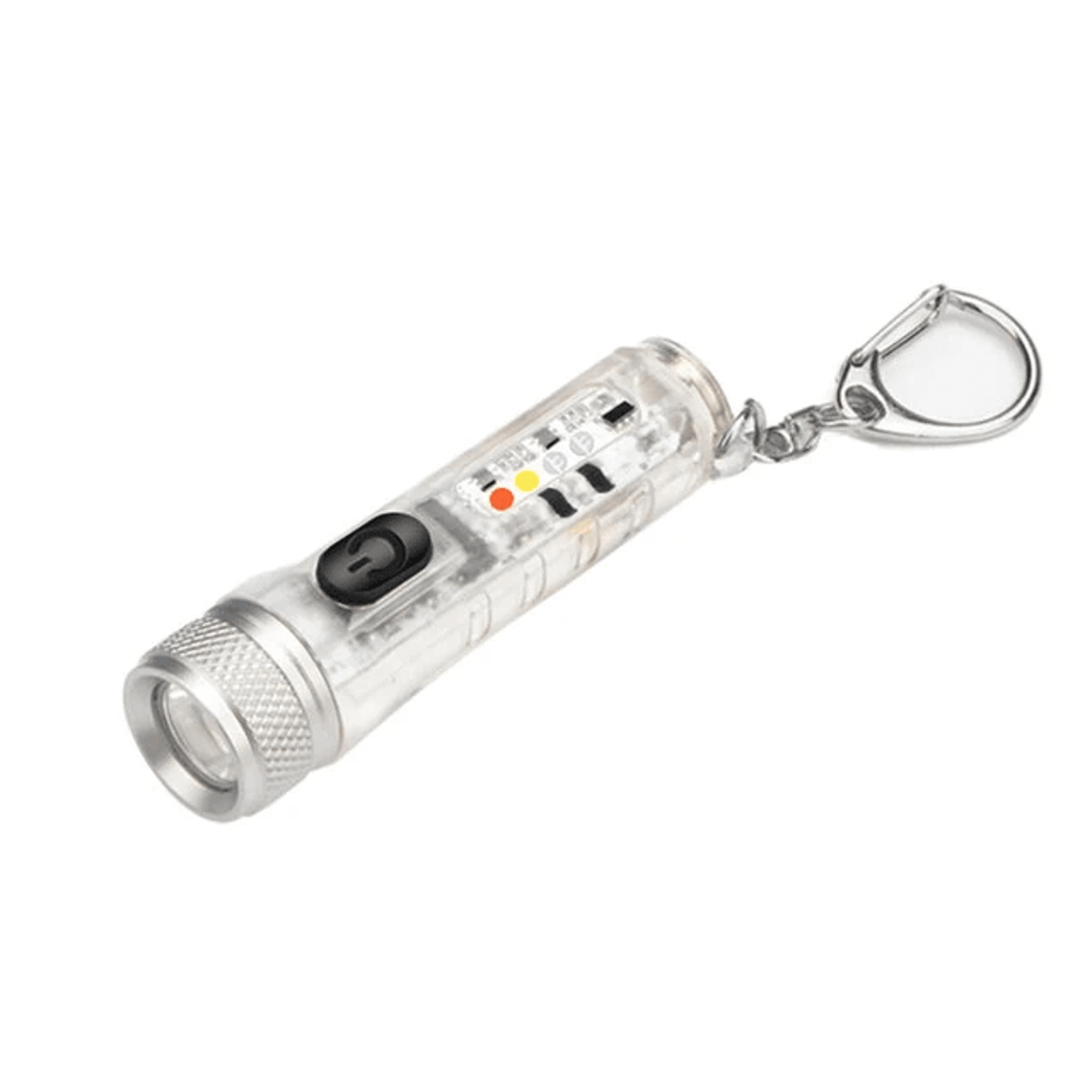 Rechargeable EDC Keychain Flashlight With UV RGB Light And Magnetic Tail 11