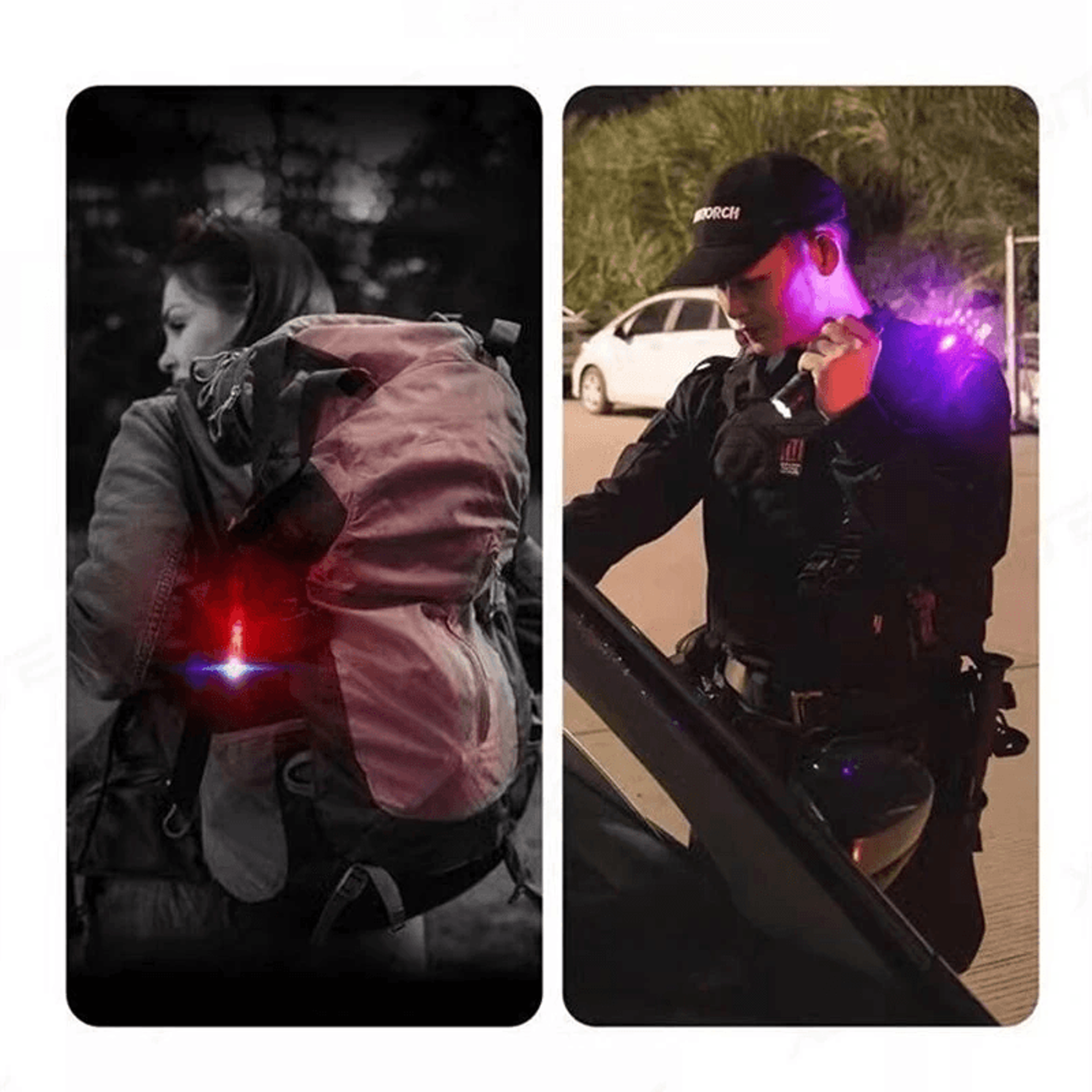 Mini Rechargeable LED Keychain Flashlight With UV Light 2