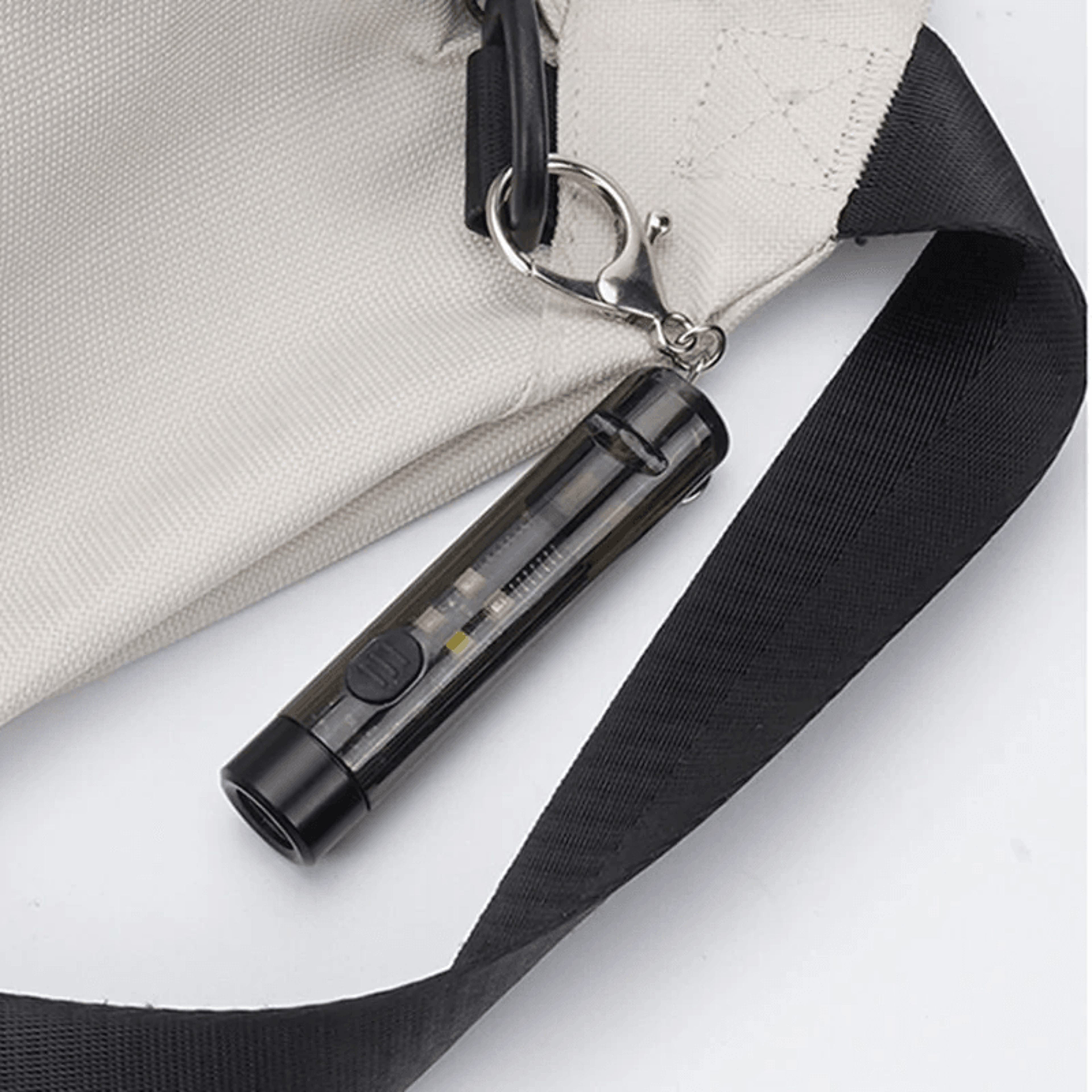 Mode Mini LED Flashlight With UV Light And Type C Rechargeable Keychain 4