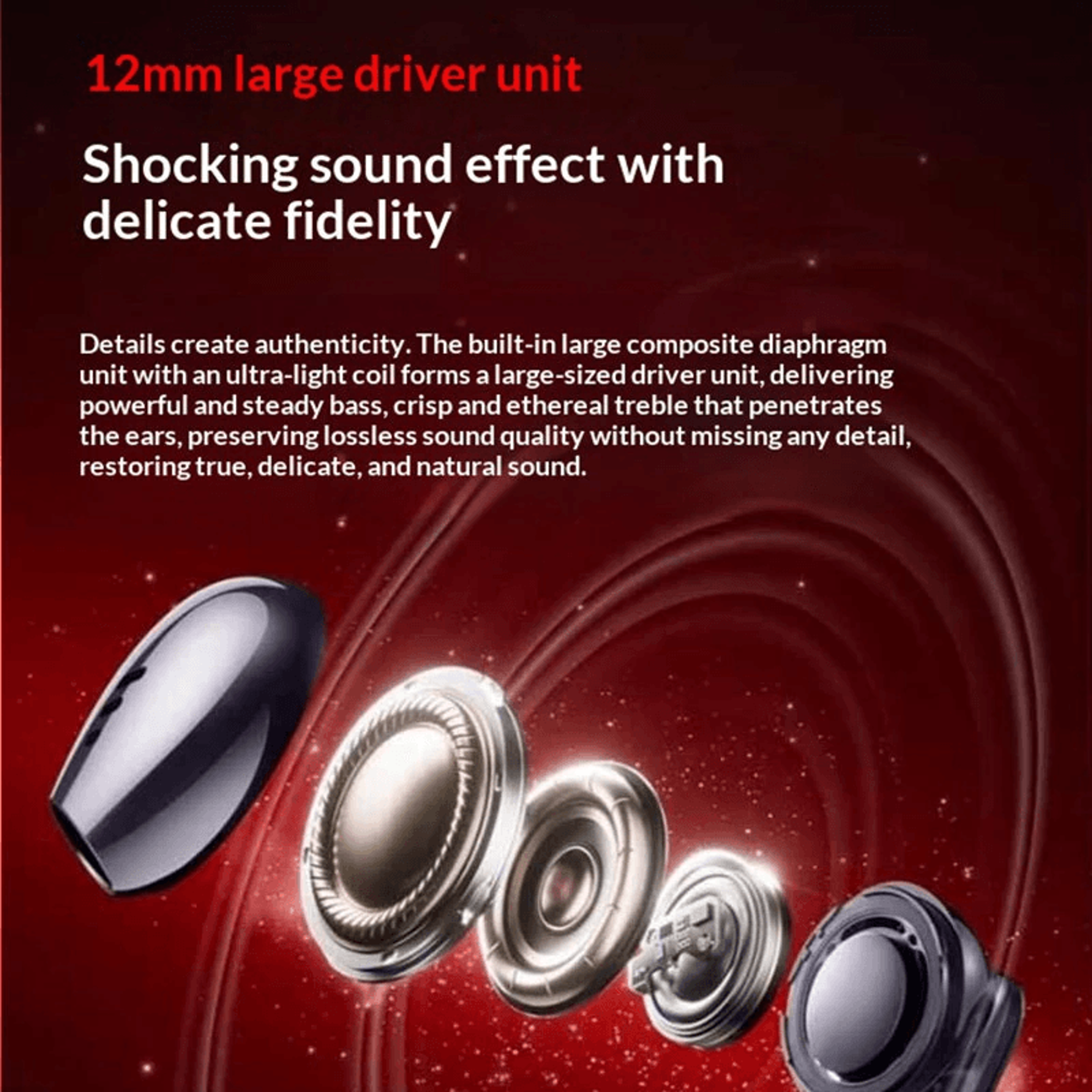 Low Latency Wireless Earbuds With Drivers And ENC Calling 4