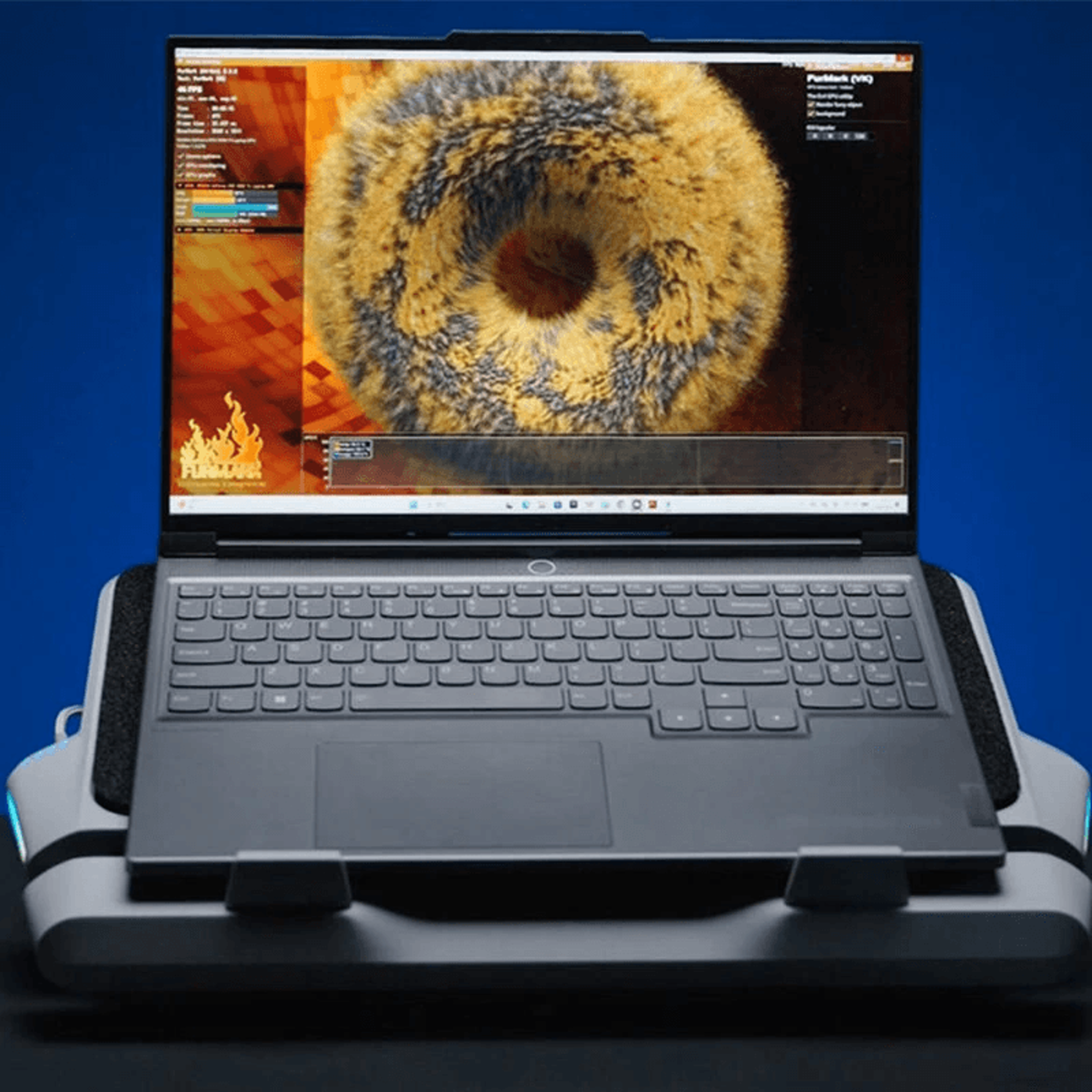 Pro Gaming Laptop Cooling Pad With RGB Adjustable Stand 4