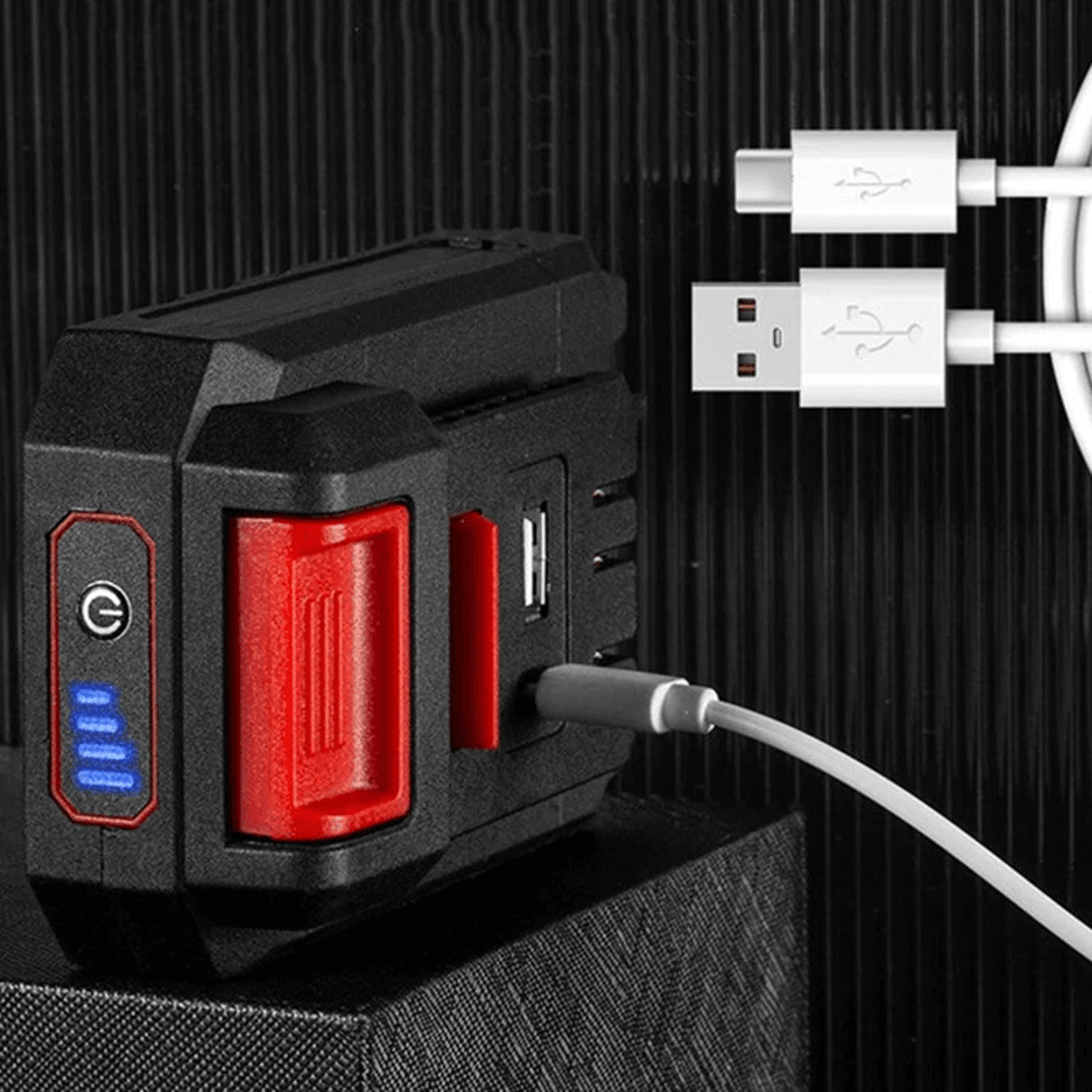 Portable COB Spotlight USB Rechargeable Work Light For Camping And Emergencies 3