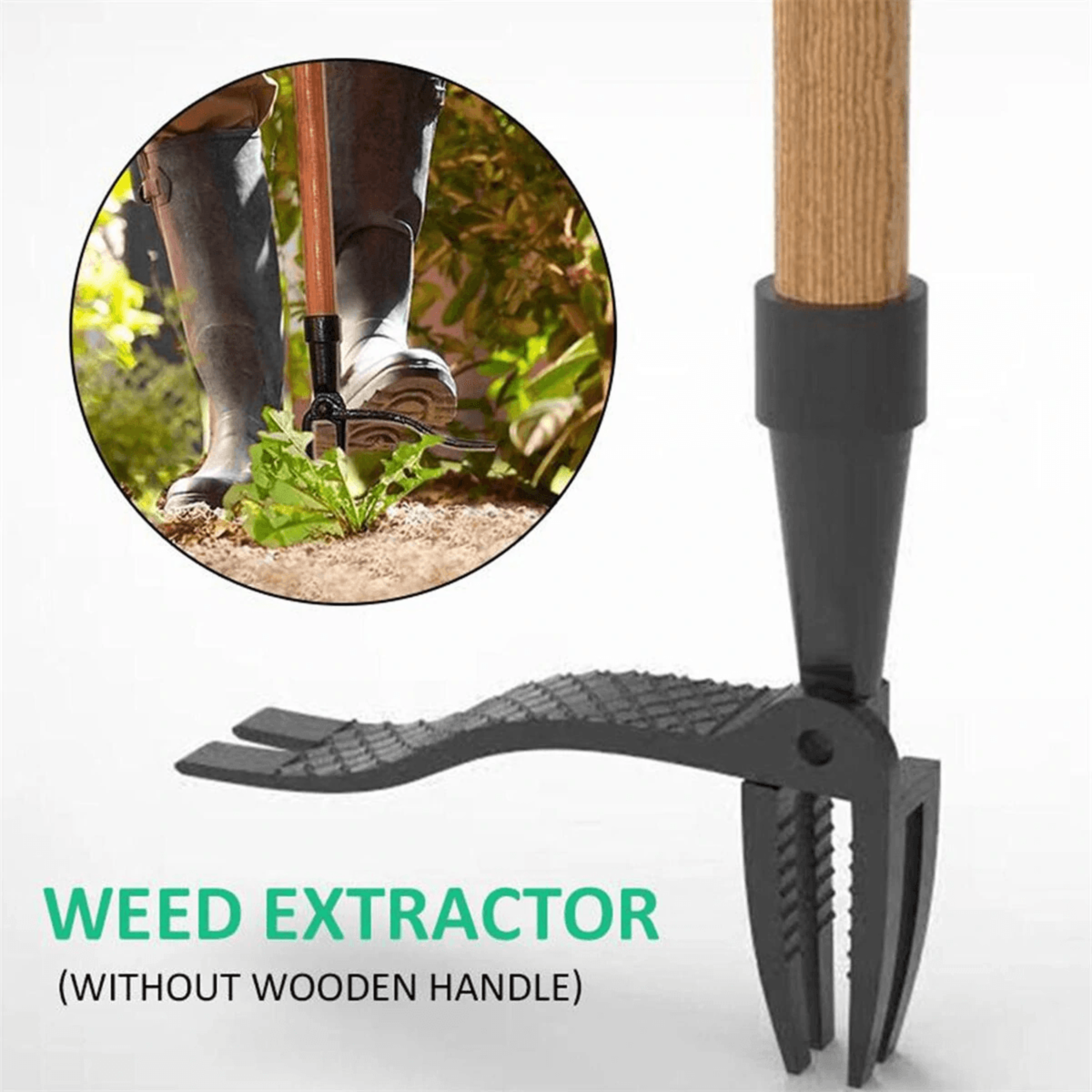 Stand Up Claw Weed Puller Root Remover With Foot Pedal For Lawn And Garden 4