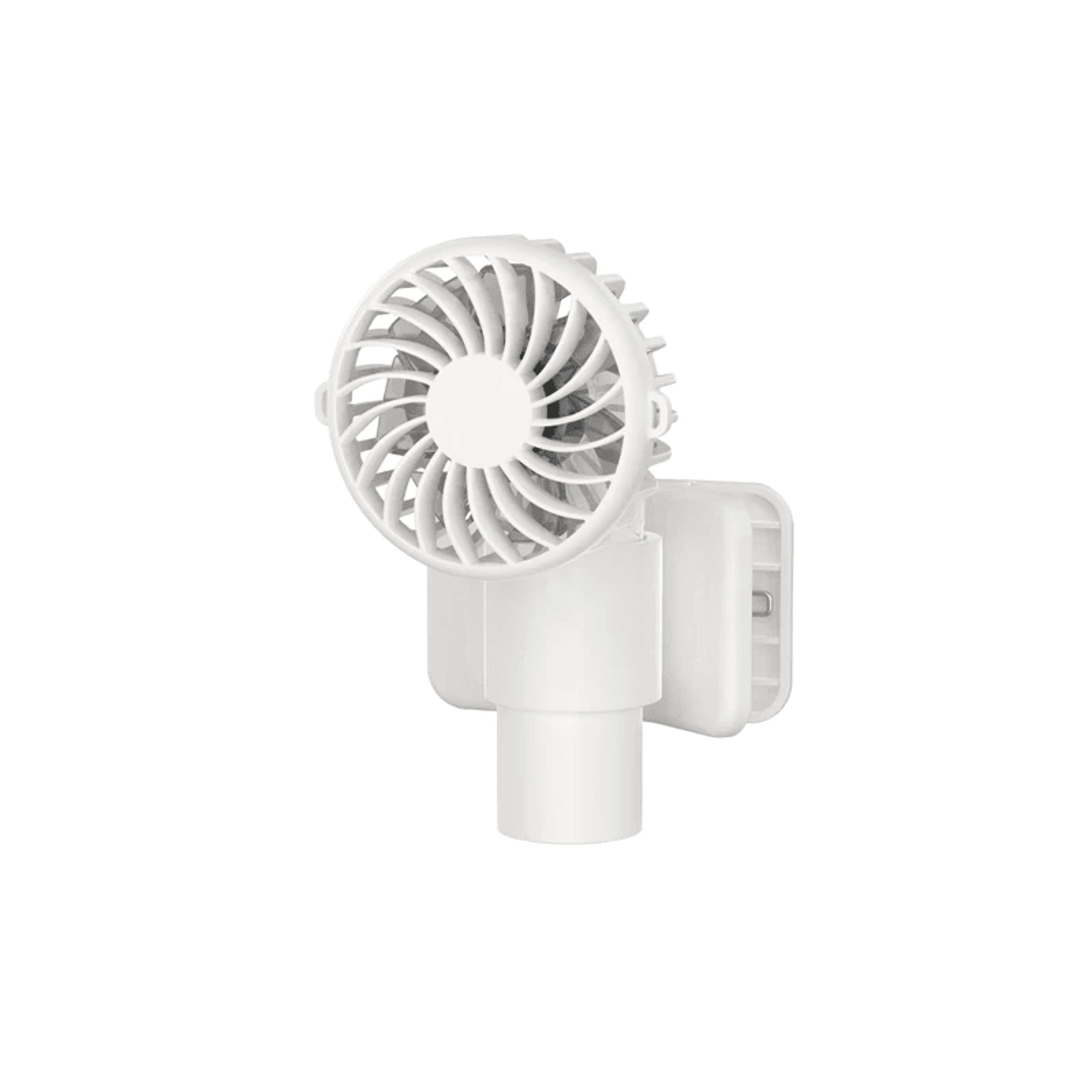 Portable Umbrella Clip Fan USB Rechargeable Speed Handheld Desk Fan 0