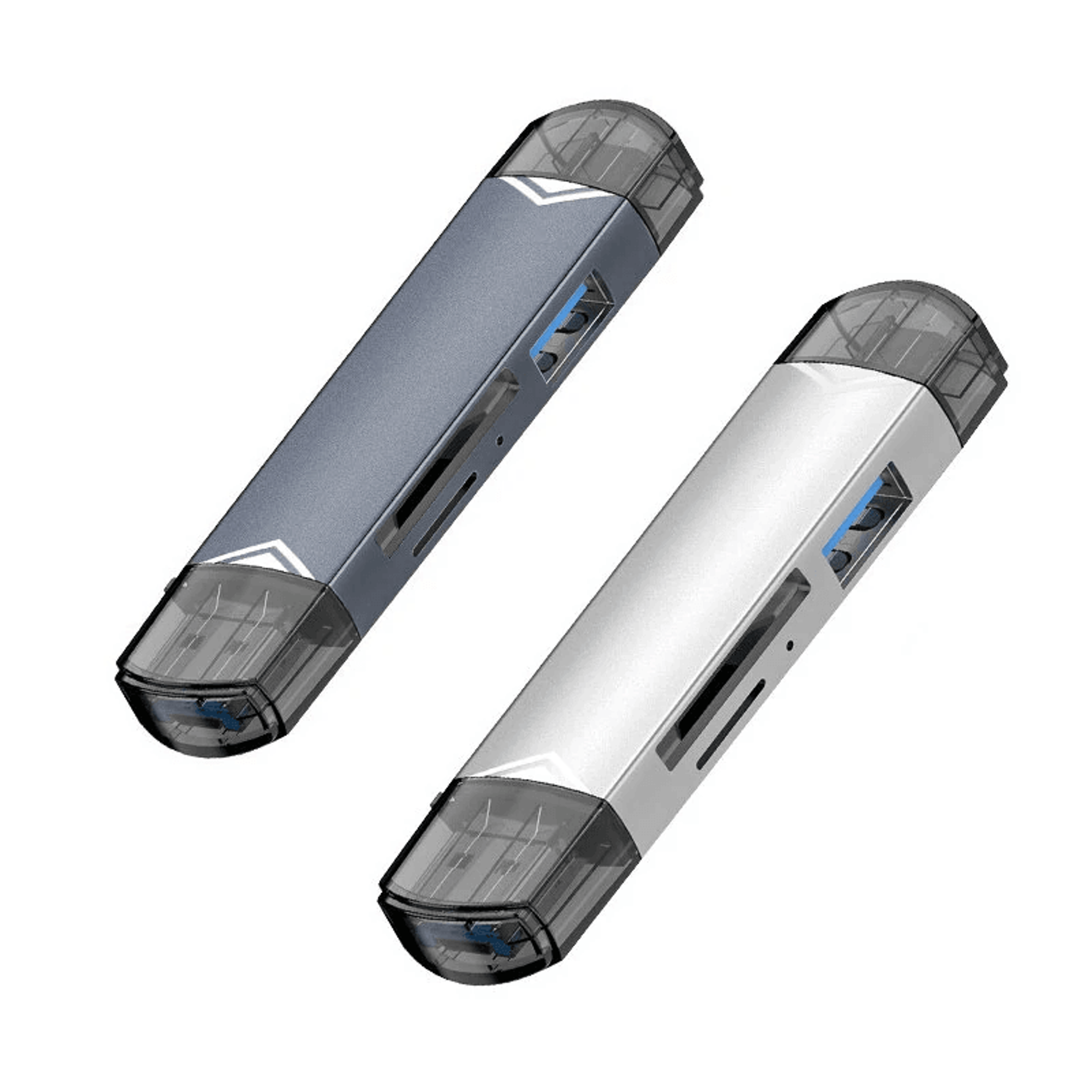 USB C OTG Card Reader For SD TF Cards Phones Laptops And Computers 0