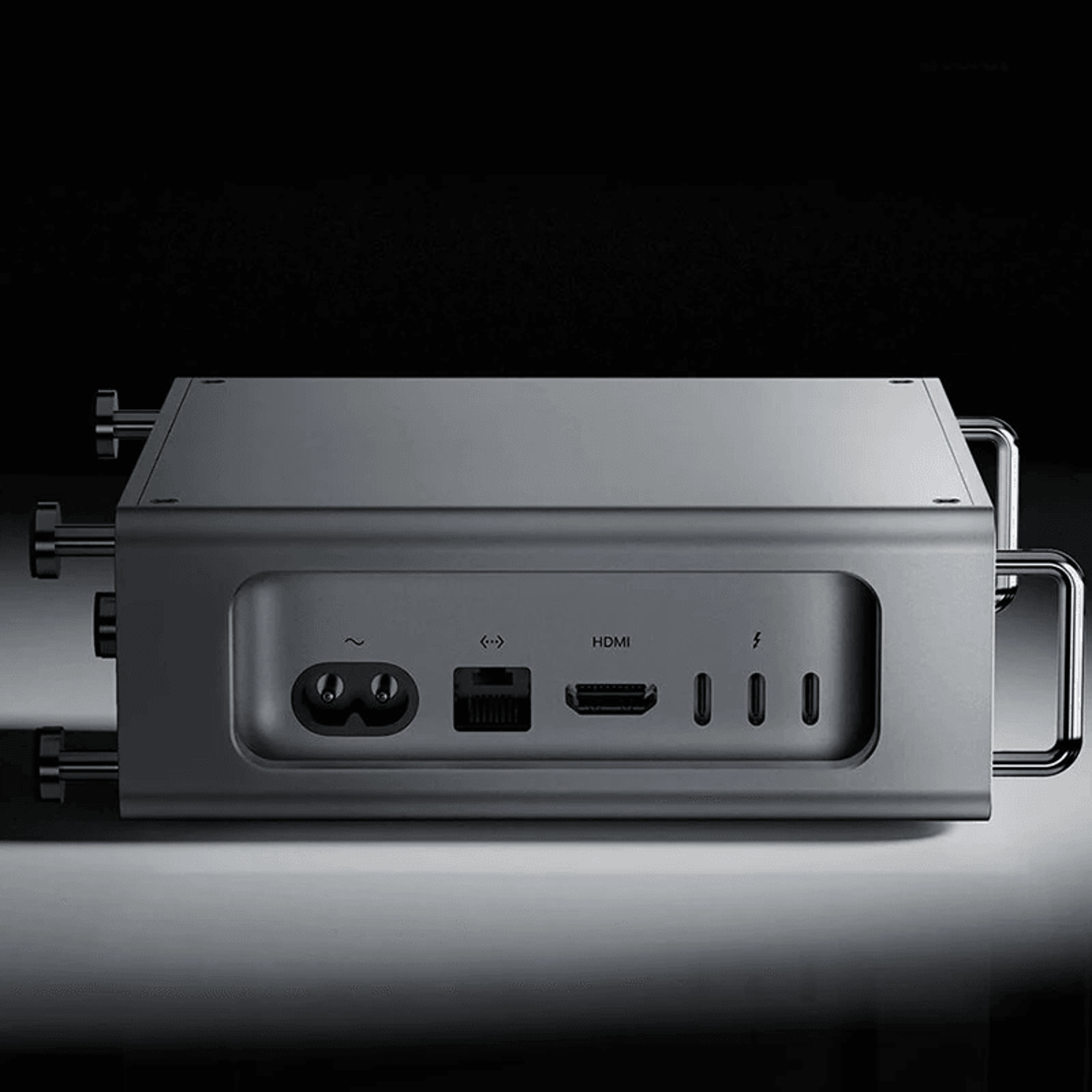 Mac Mini Aluminum Case With Magnetic Panels And Vertical Stand 4