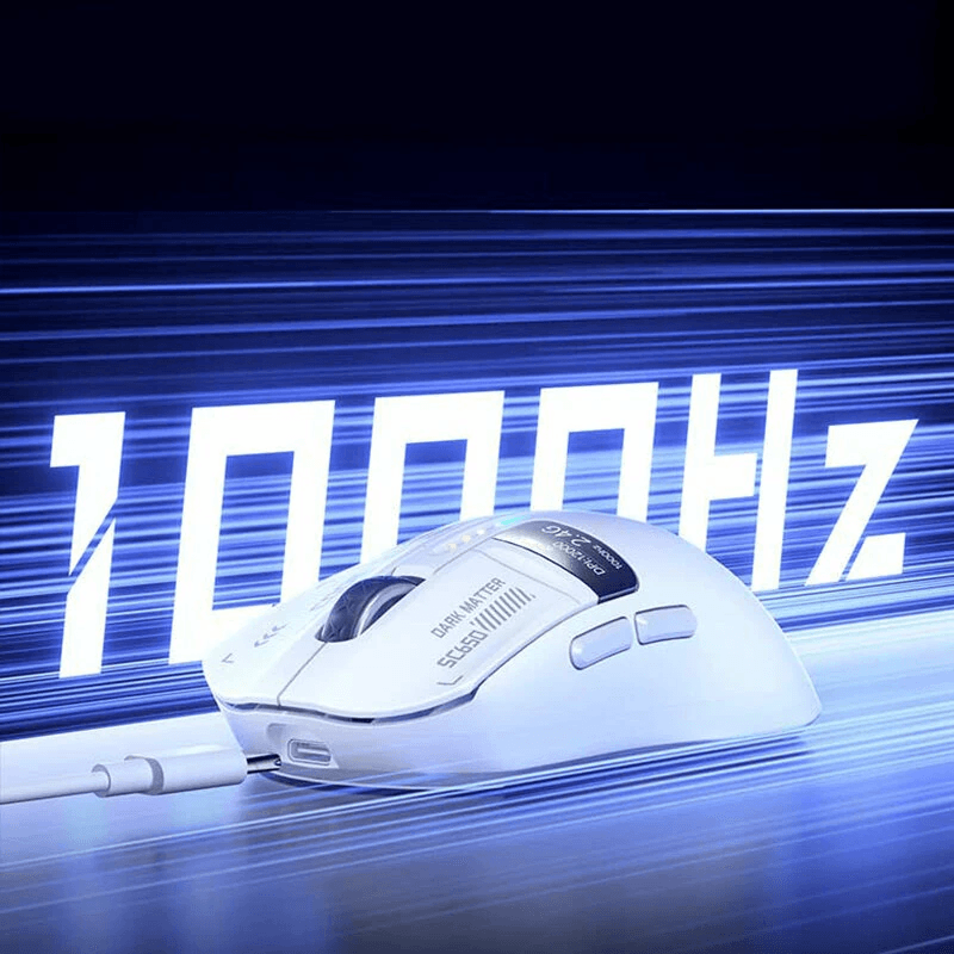 Tri Mode Wireless Gaming Mouse With Smart Display RGB Lighting And DPI 1