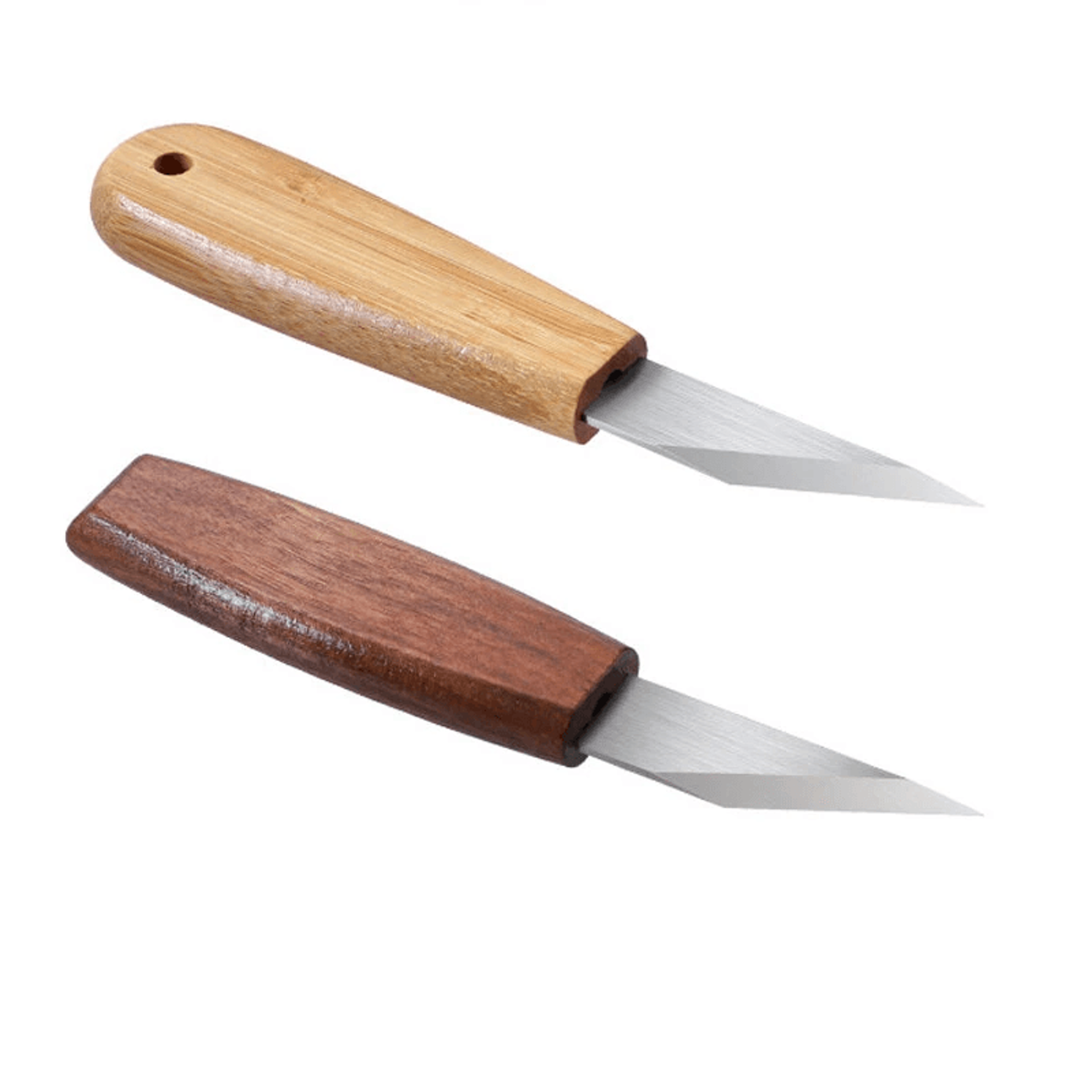 Precision Wood Carving Knife With CRV Blade And Walnut Handle 4