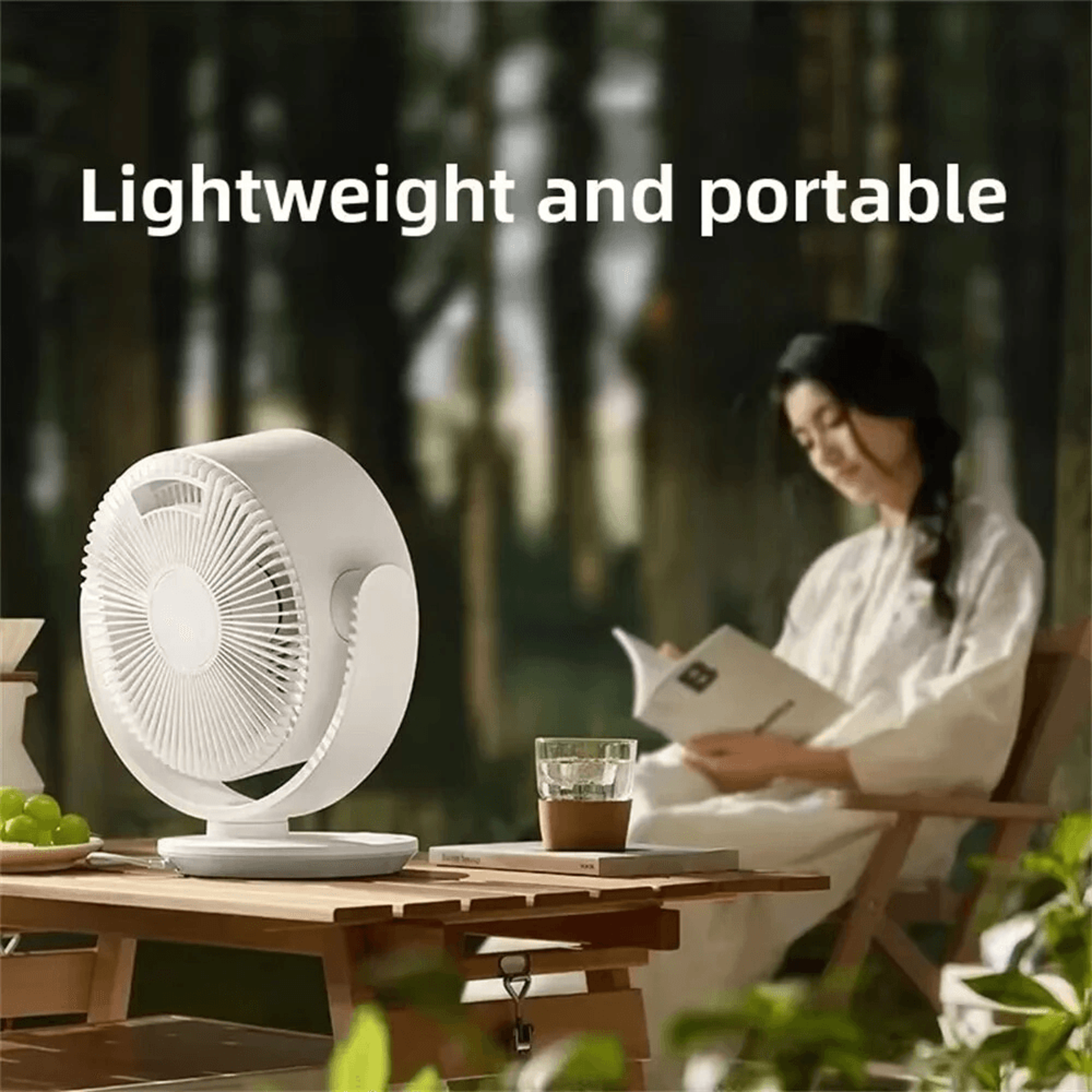 Smart Desktop Air Circulation Fan With Oscillation And App Control 1