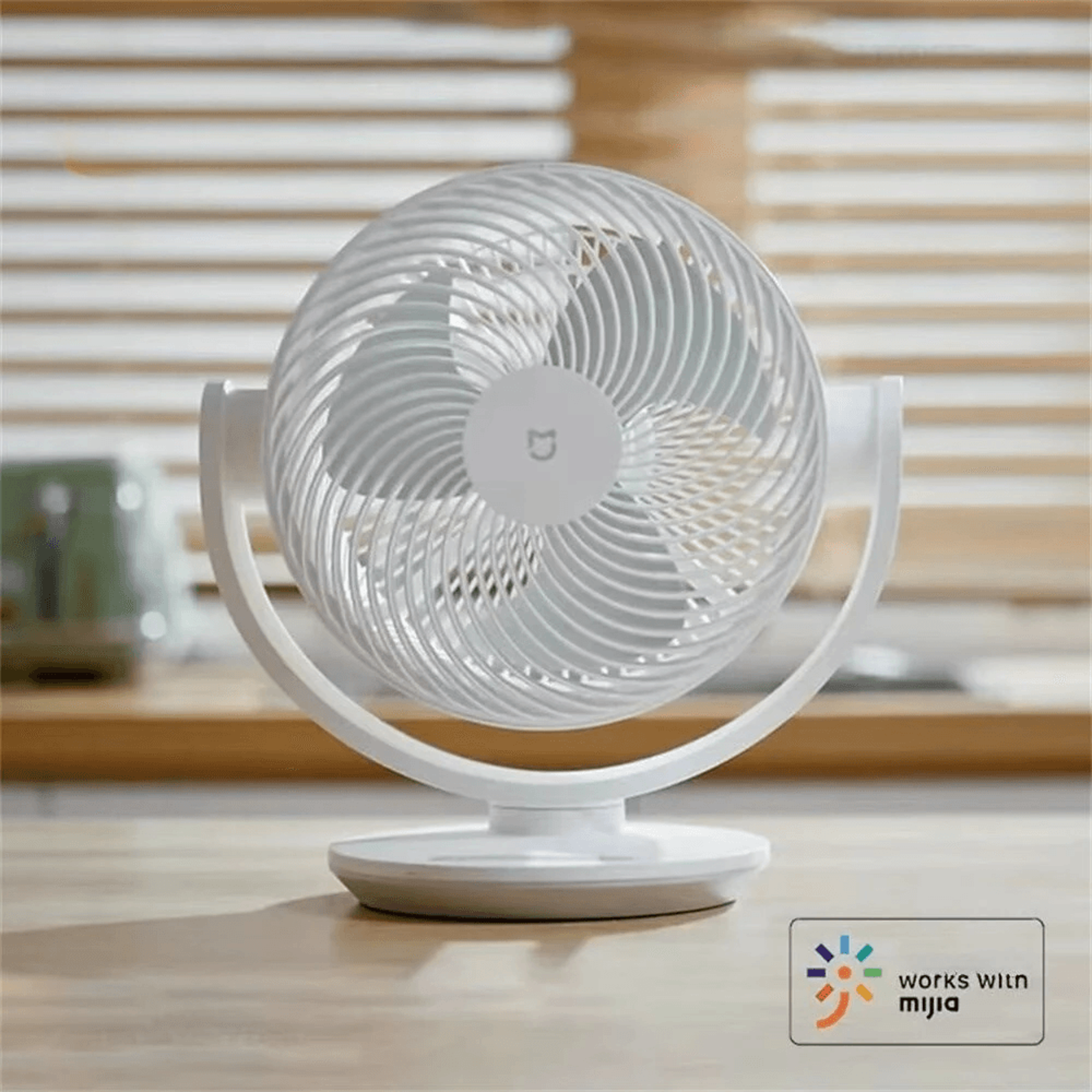 Smart Desktop Air Circulation Fan With Oscillation And App Control 4