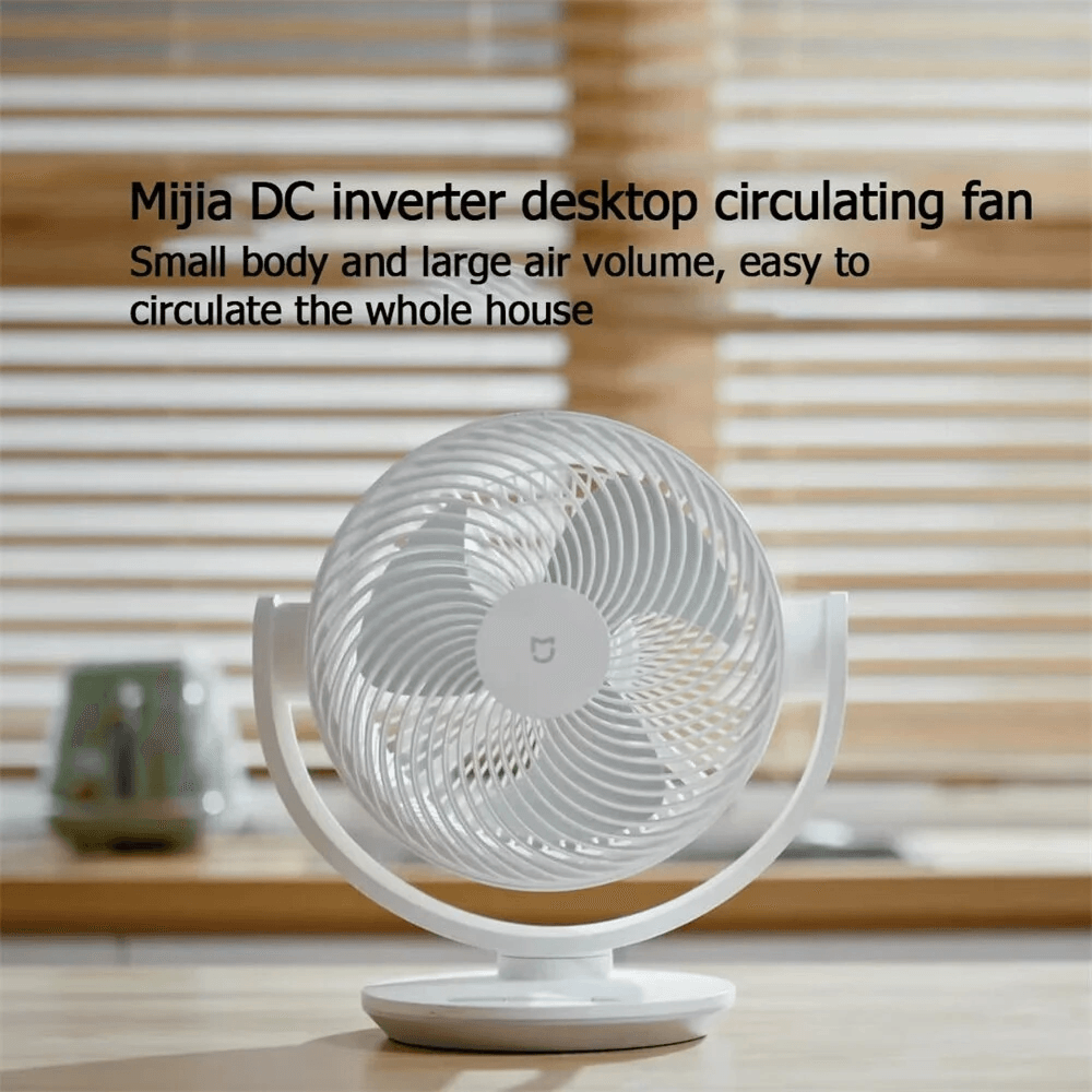 Smart Desktop Air Circulation Fan With Oscillation And App Control 5
