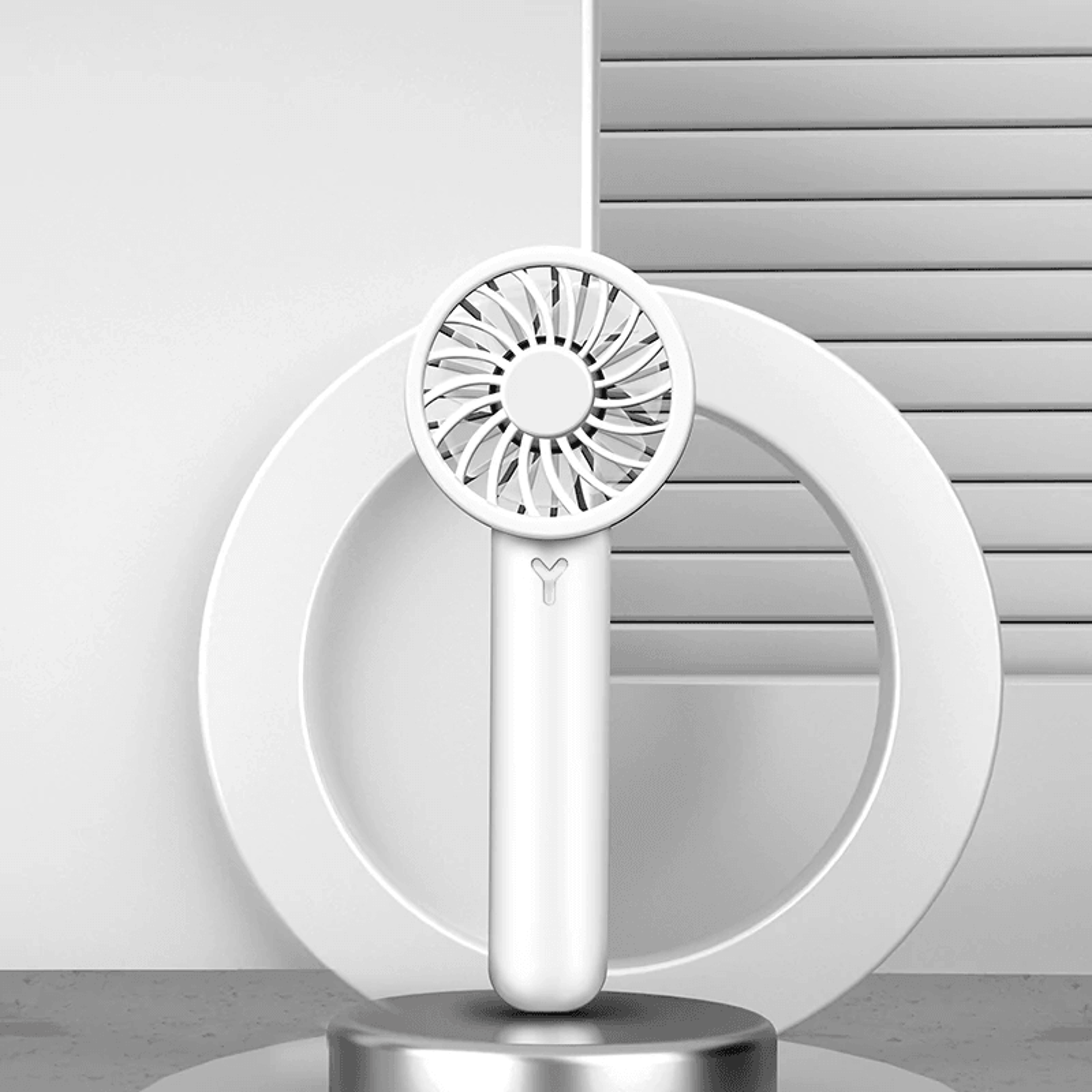 Portable Handheld Fan USB Rechargeable Mini Cooling Fan With Adjustable Speeds 0