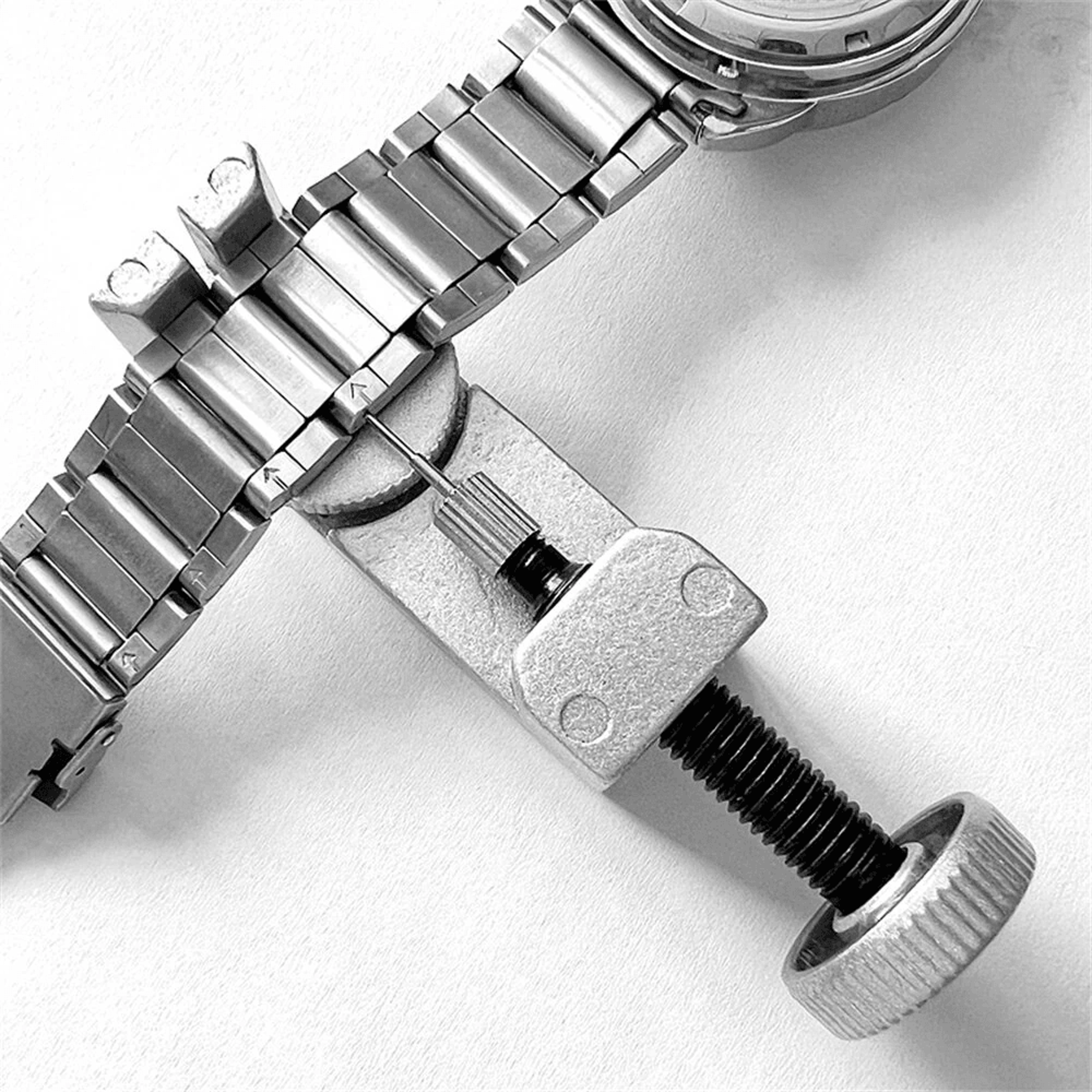 Watch Repair Tool Kit With Strap Remover Link Adjuster And Band Replacement Tools 1